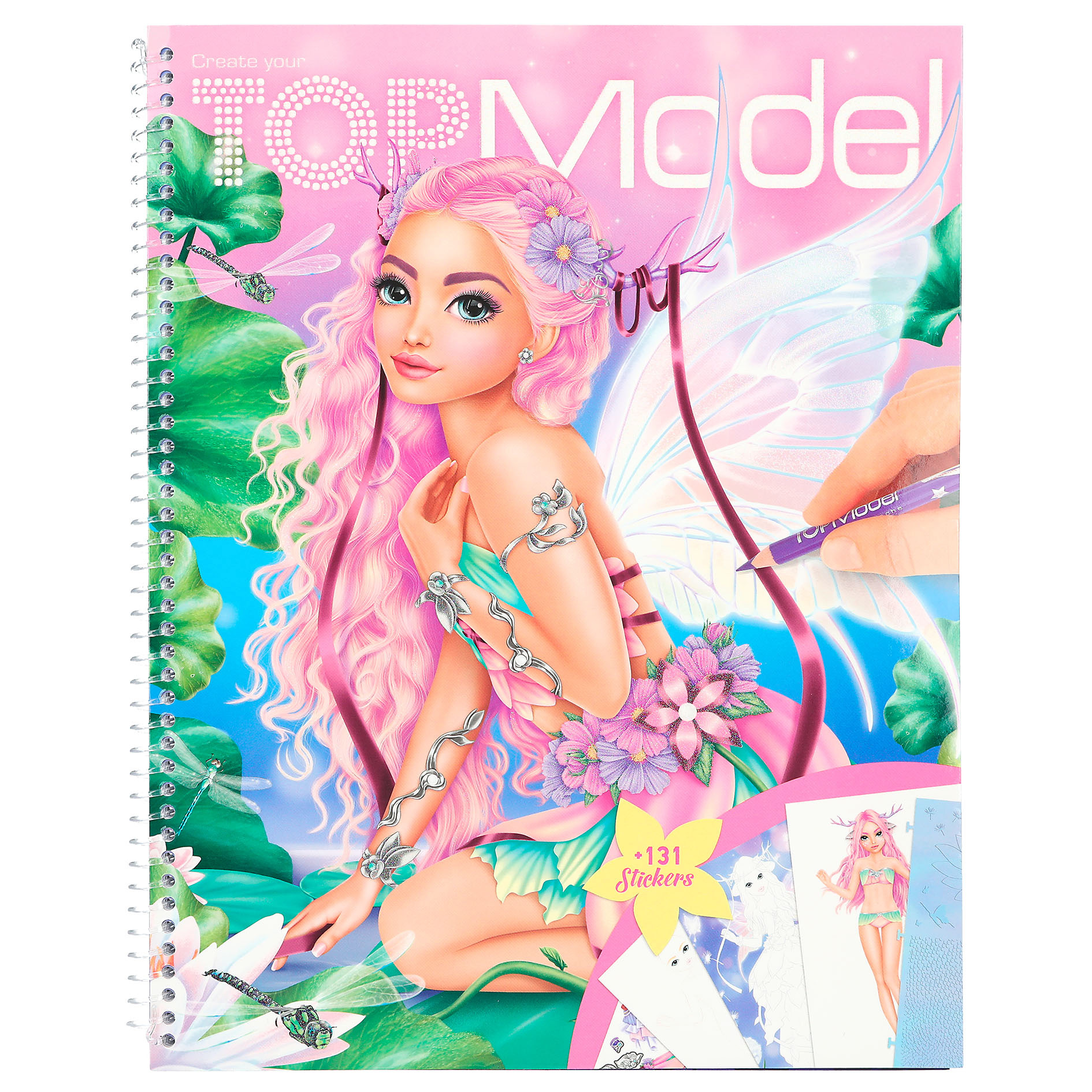 

Книжка для розфарбовування Top Model Фентезі модель (0412147)