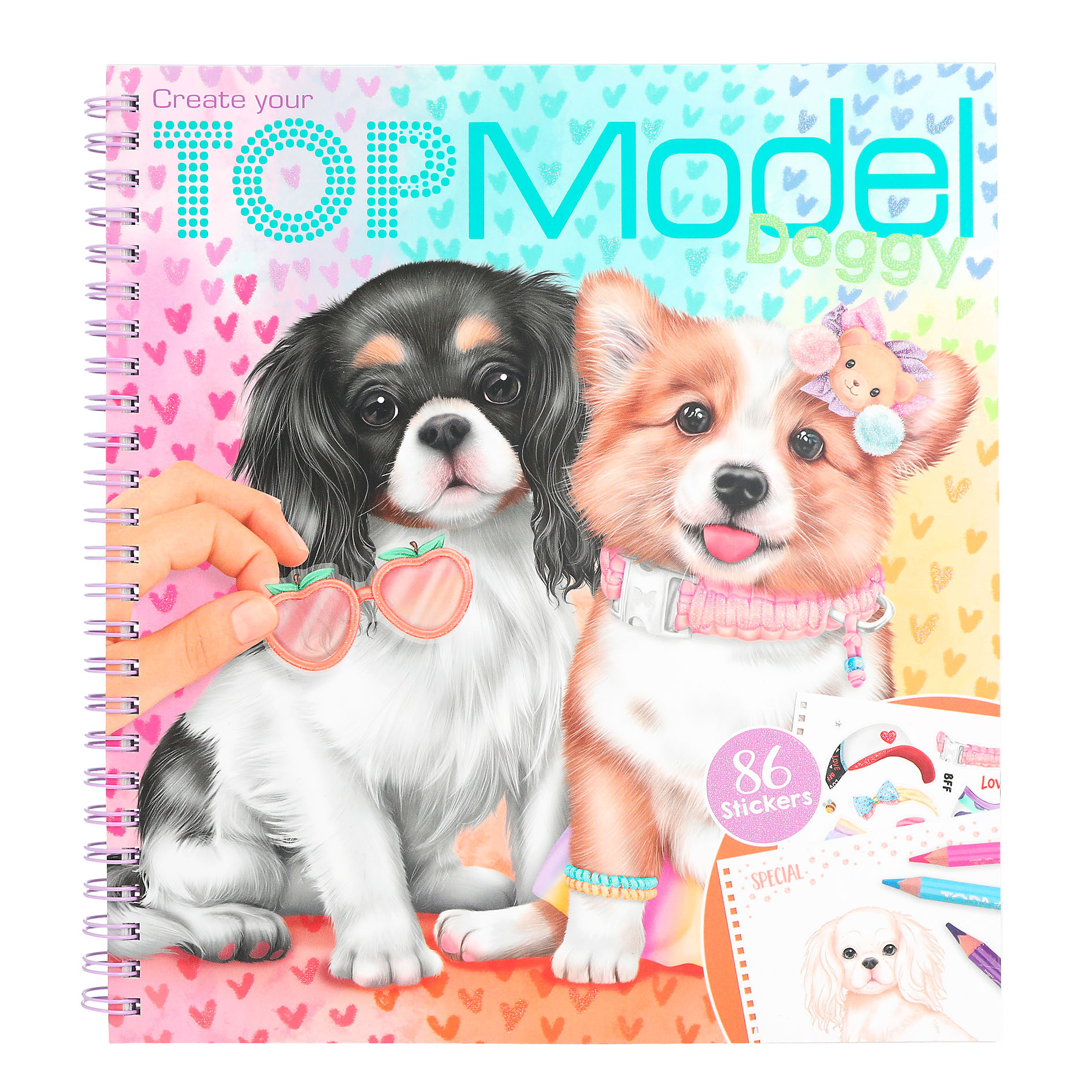 

​Книжка для розфарбовування Top Model Цуценята (0412164)