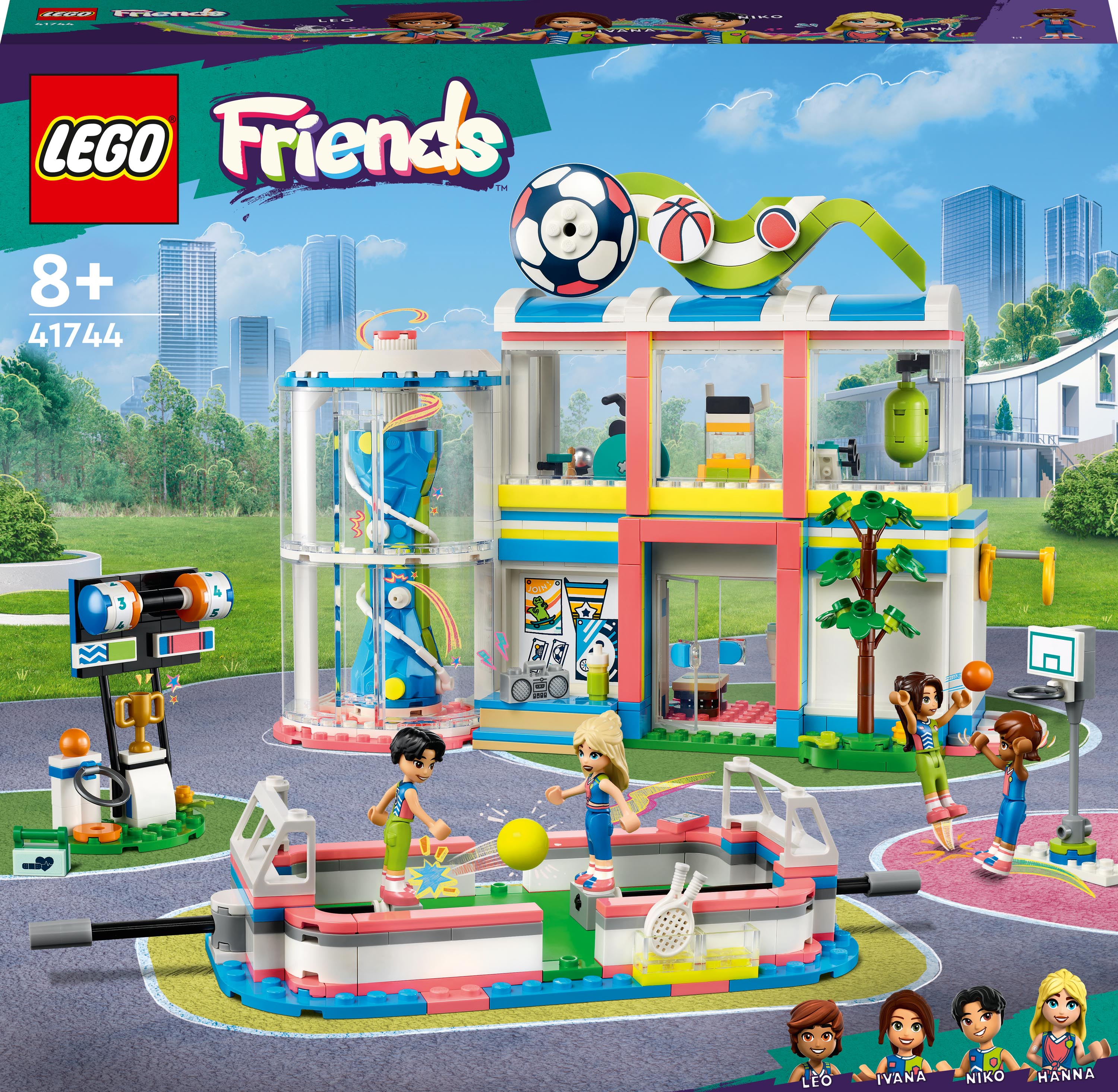 

Конструктор LEGO Friends Спорткомплекс (41744)