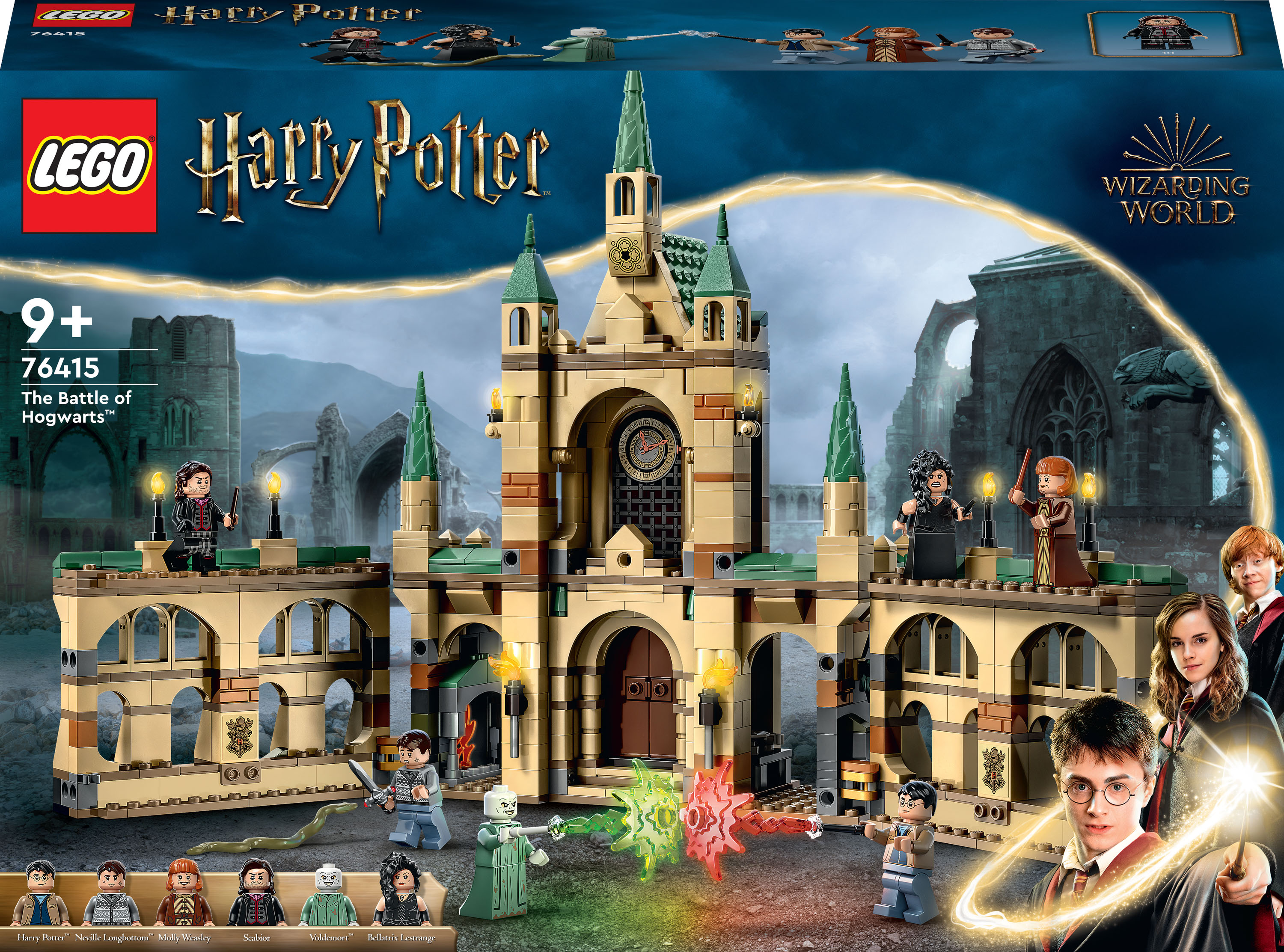 Акция на Конструктор LEGO Harry Potter Битва за Гоґвортс (76415) от Будинок іграшок