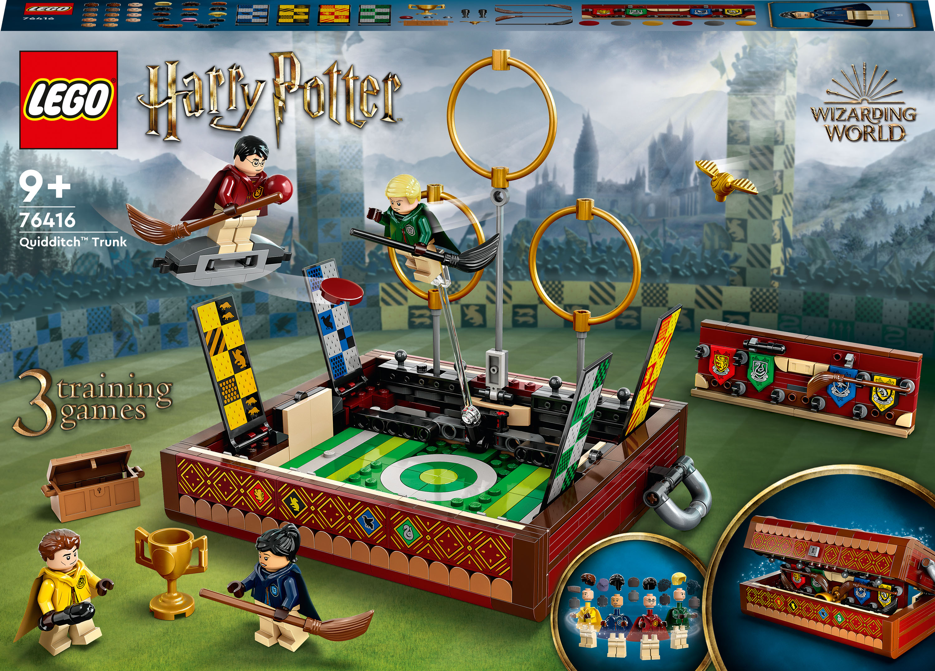 Акція на Конструктор LEGO Harry Potter Скриня для квідичу (76416) від Будинок іграшок