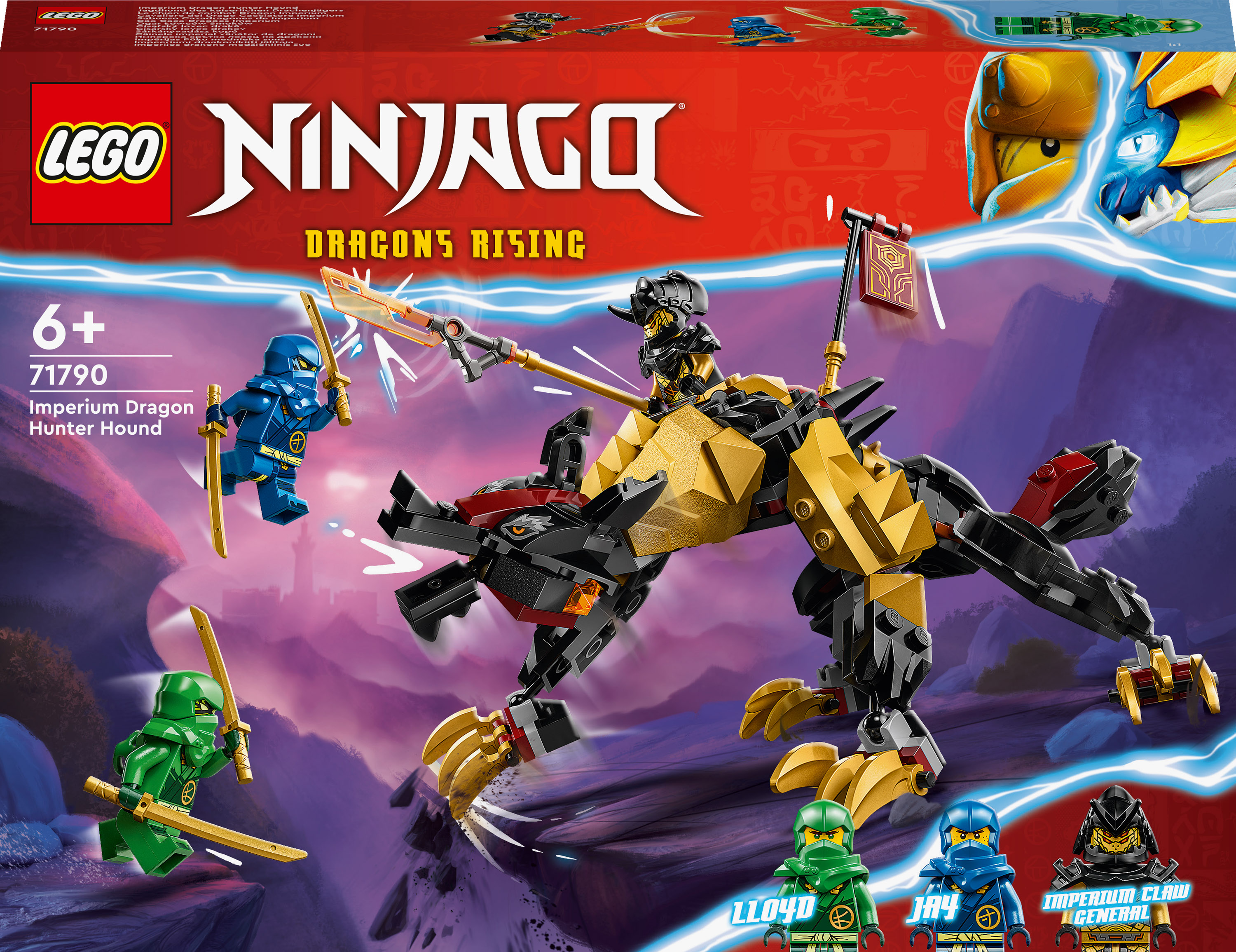 

Конструктор LEGO NINJAGO Імперський гончак мисливця на драконів (71790)