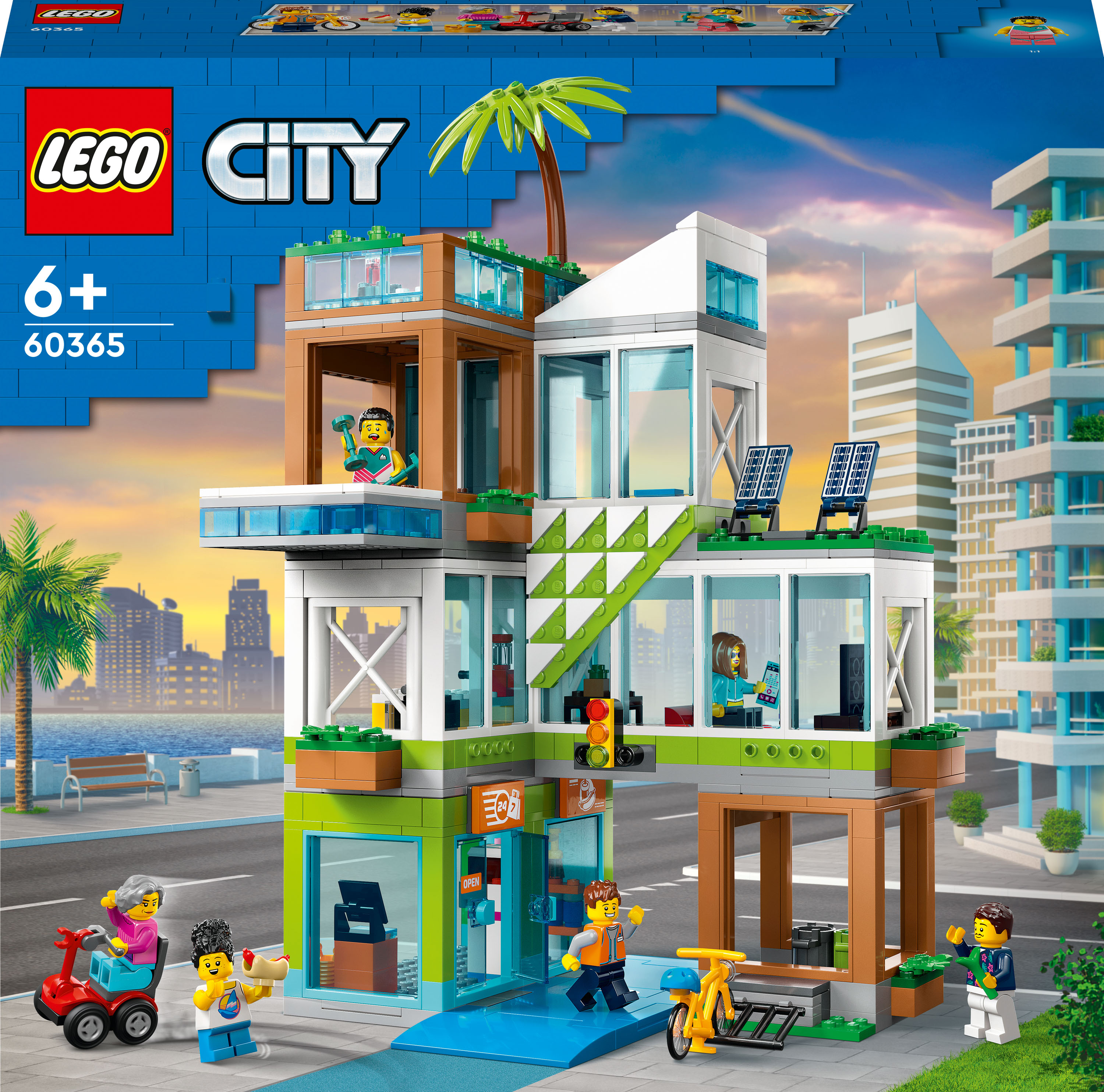 Акция на Конструктор LEGO City Багатоквартирний будинок (60365) от Будинок іграшок