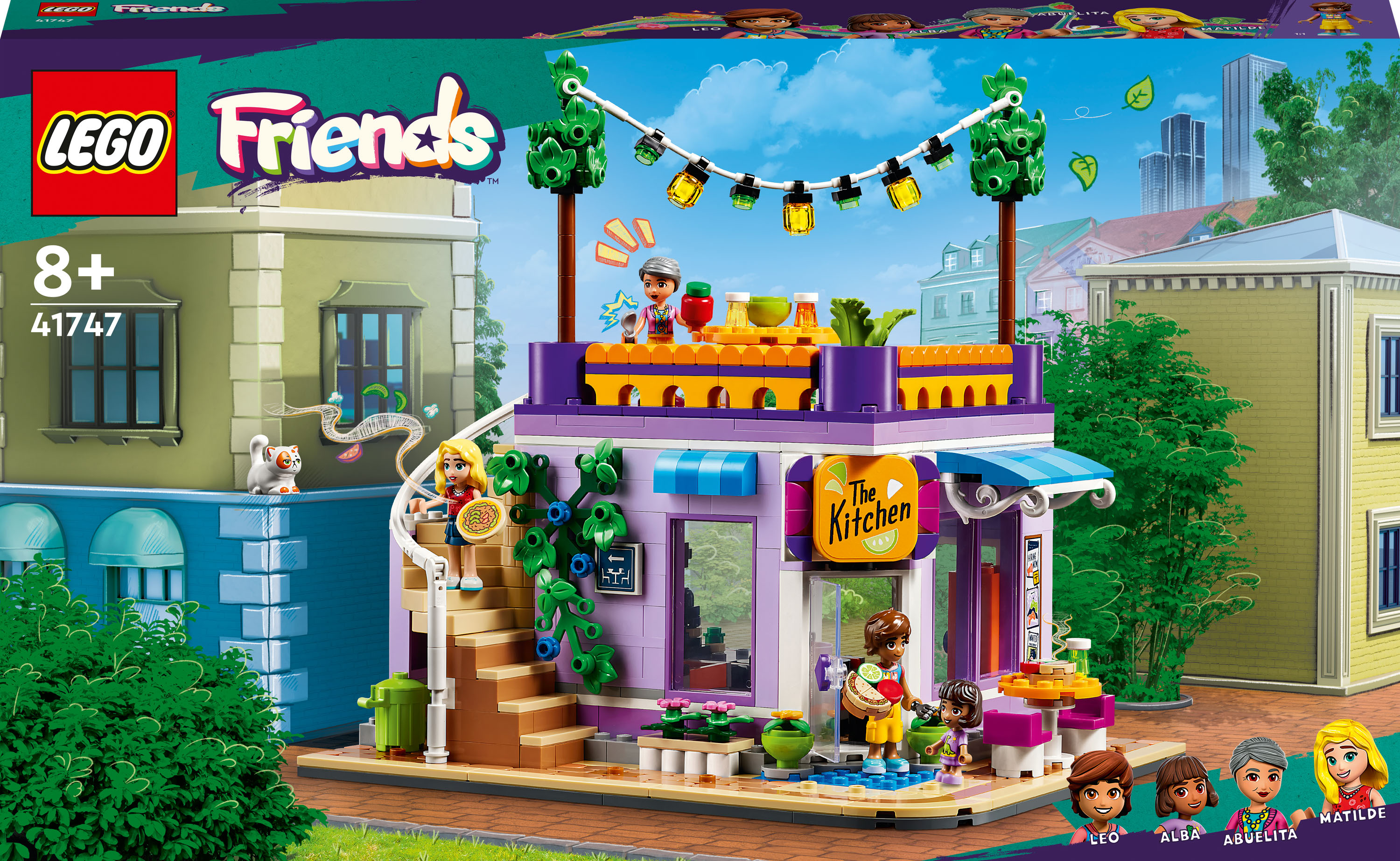 

Конструктор LEGO Friends Хартлейк-Сіті. Громадська кухня (41747)