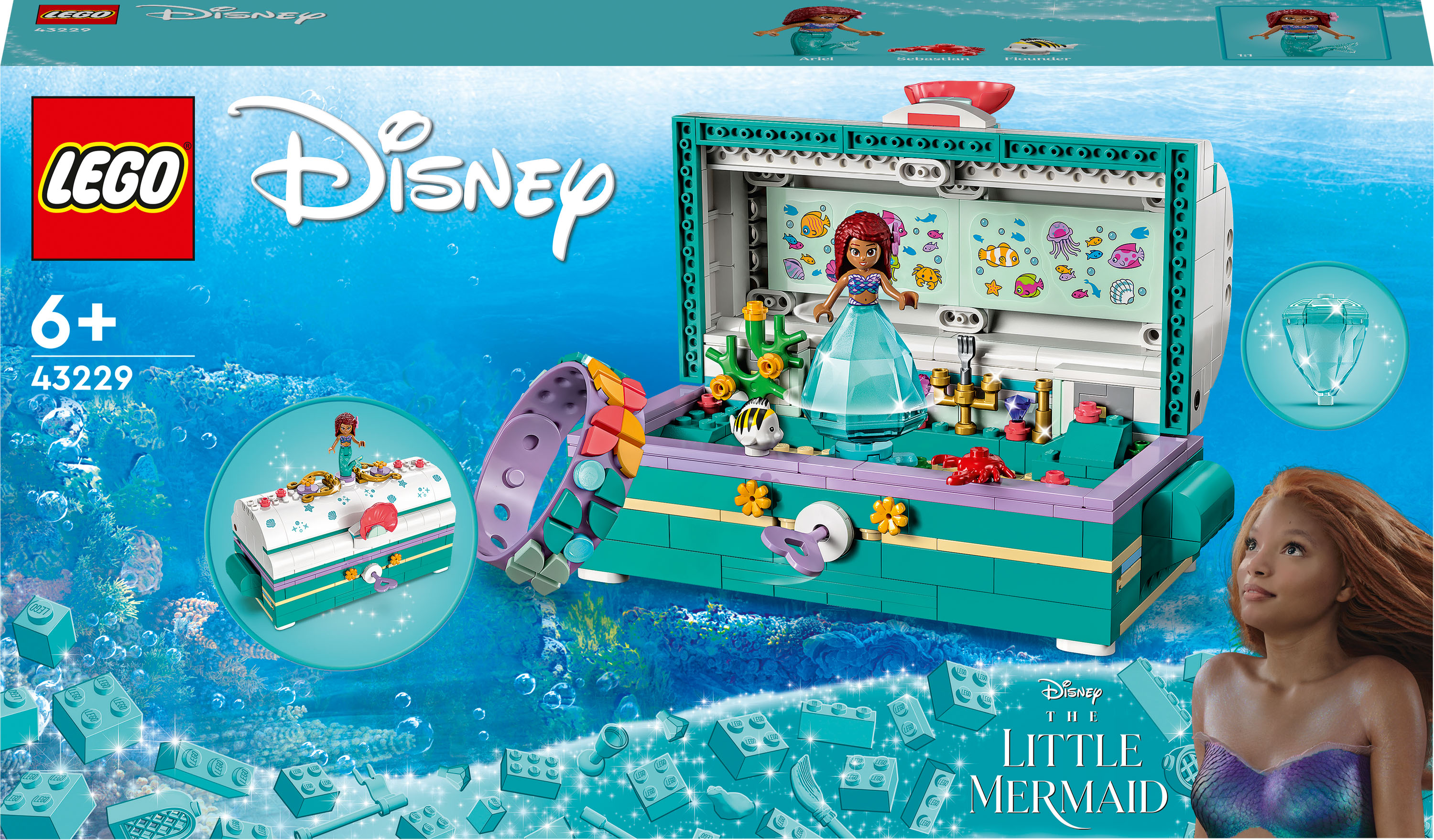 

Конструктор Disney Princess Скарбниця Аріель (43229)