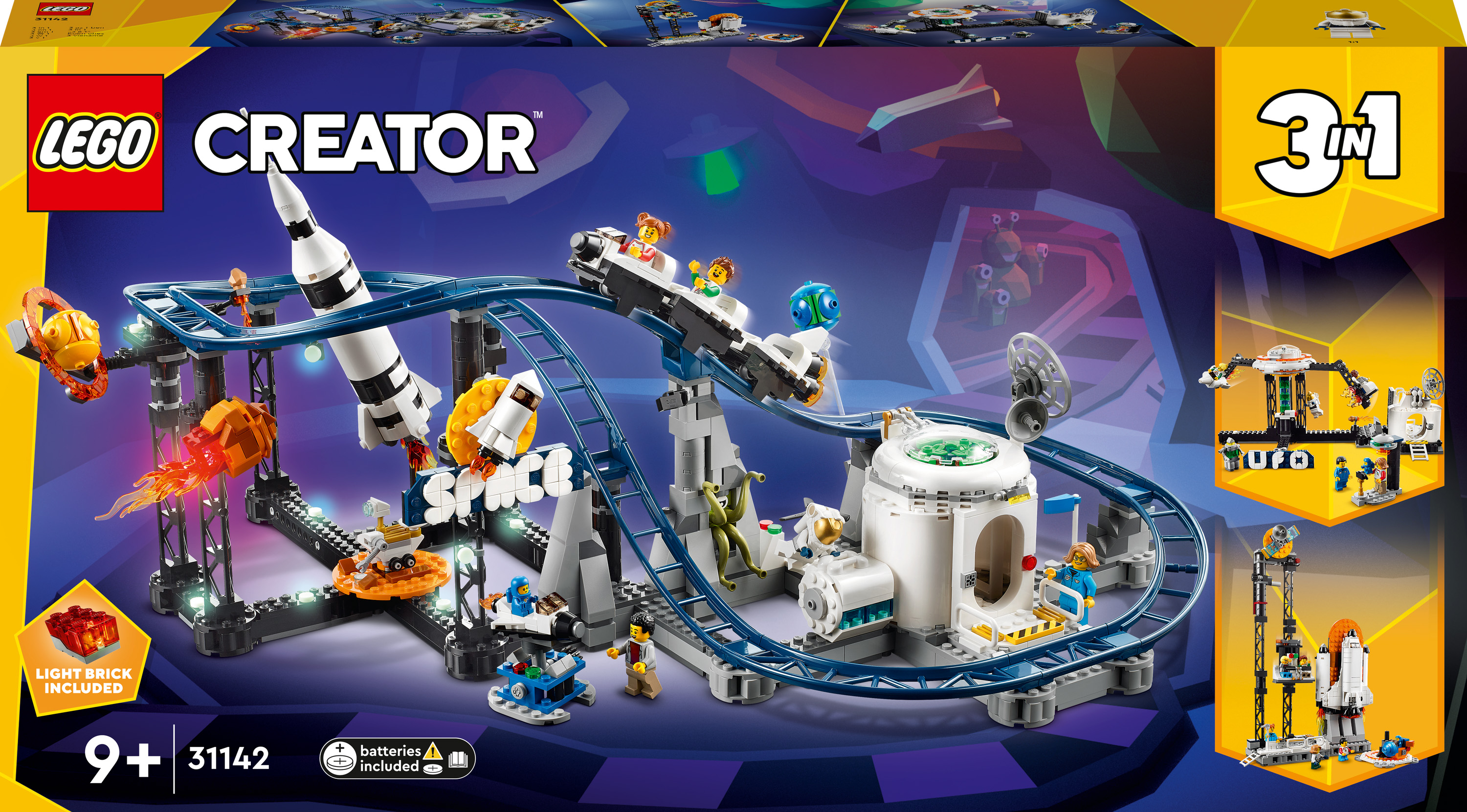 

Конструктор LEGO Творець Космічні гірки (31142)