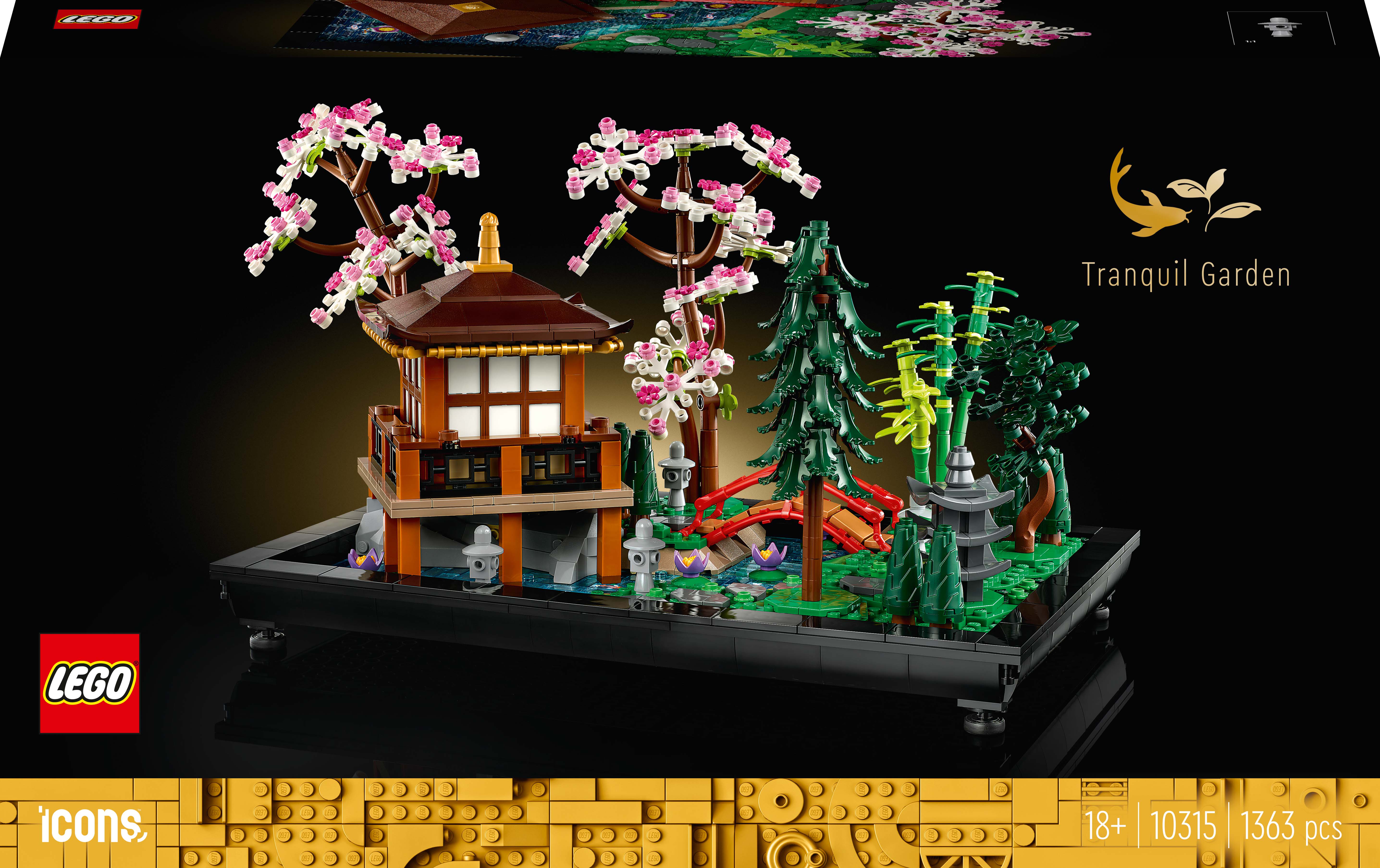 Акція на Конструктор LEGO Icons Тихий сад (10315) від Будинок іграшок