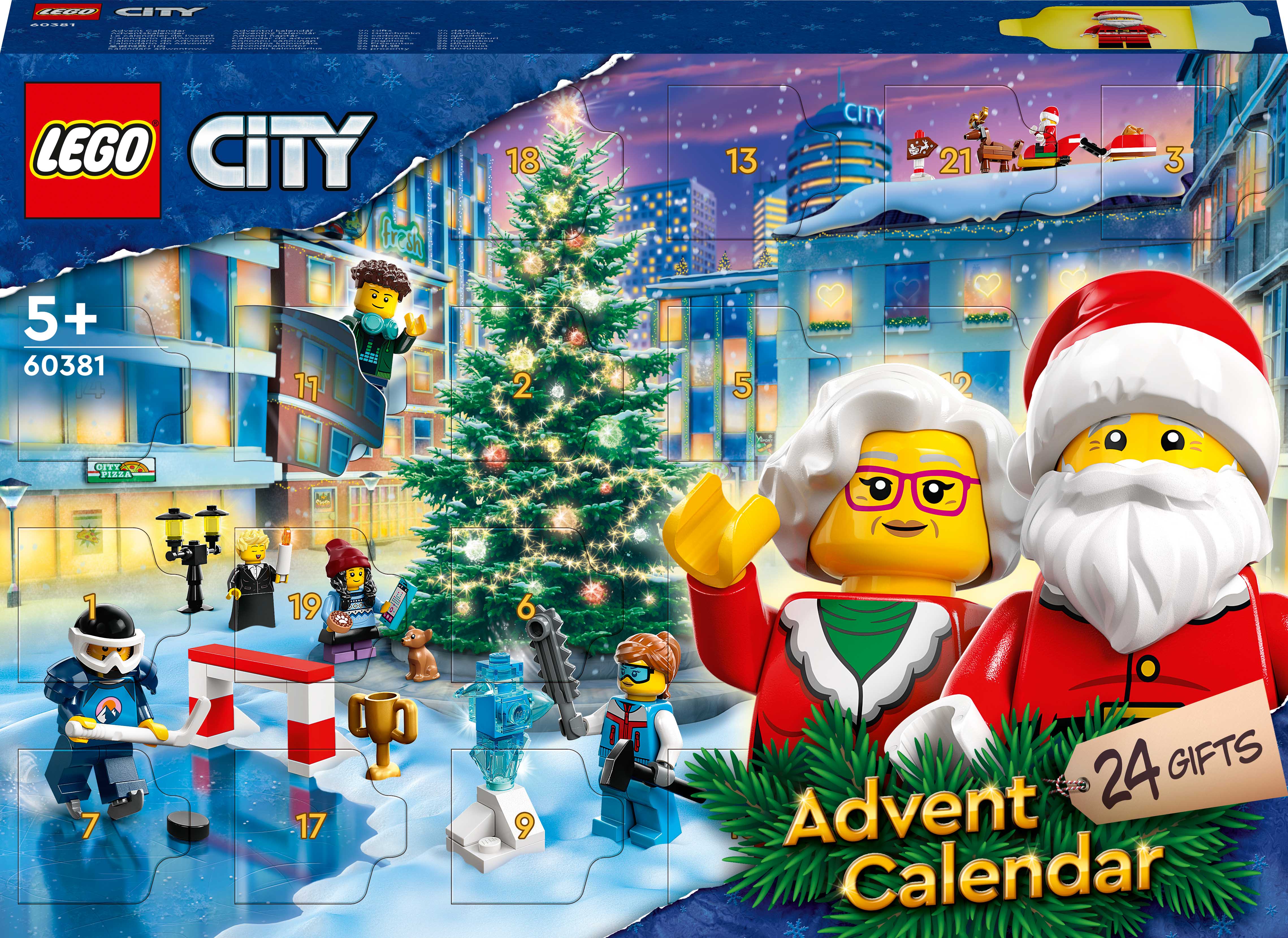 

Конструктор LEGO City Новорічний календар 2023 (60381)