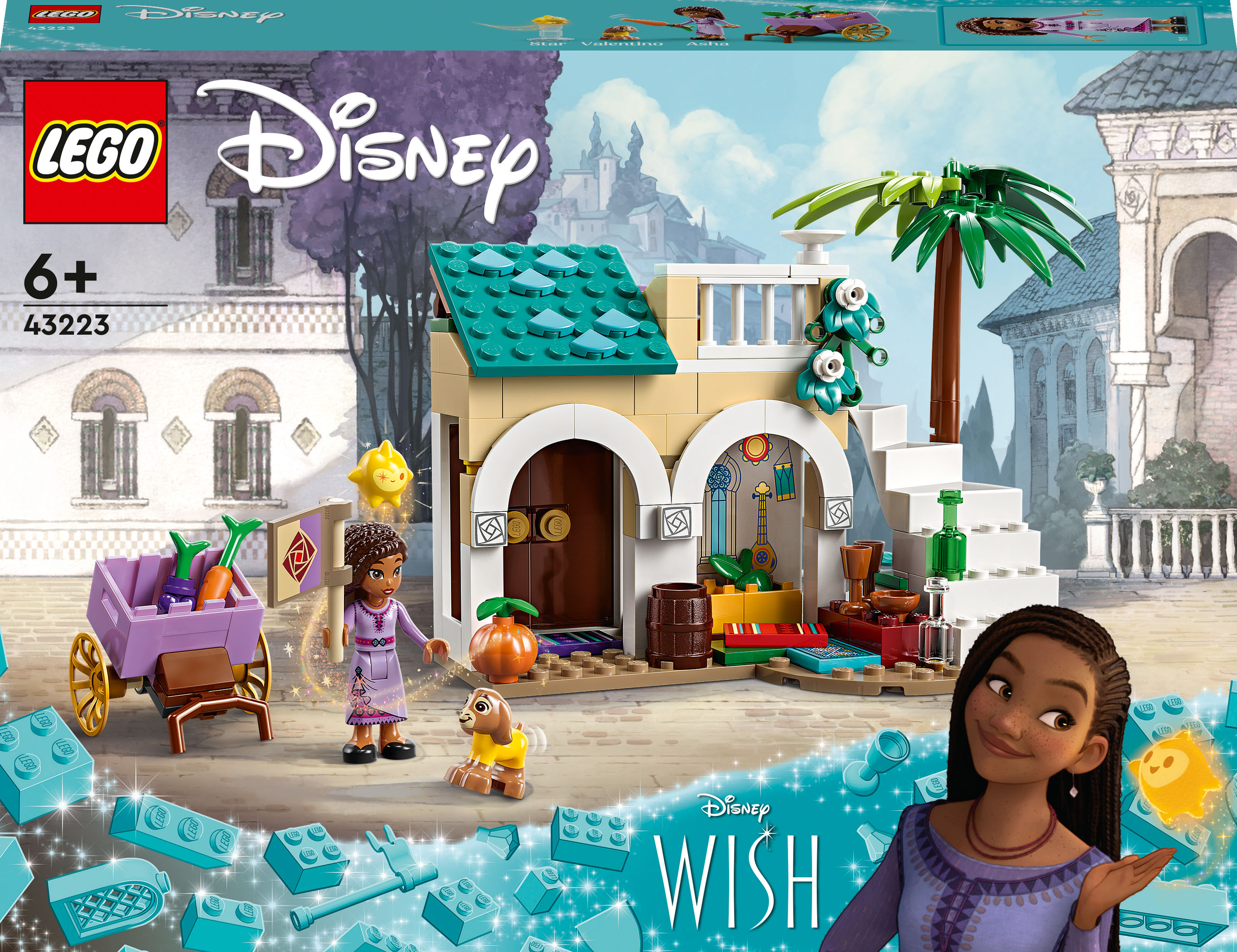

Конструктор LEGO Disney Аша в місті Розас (43223)