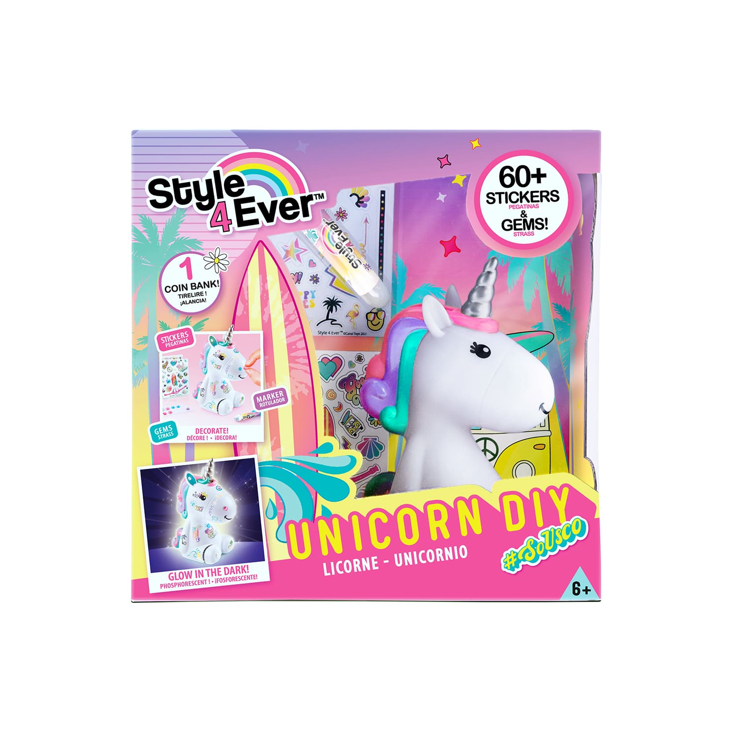 

Набір для творчості Canal Toys Style 4 Ever Мій улюбленець Єдиноріг M (OFG106)