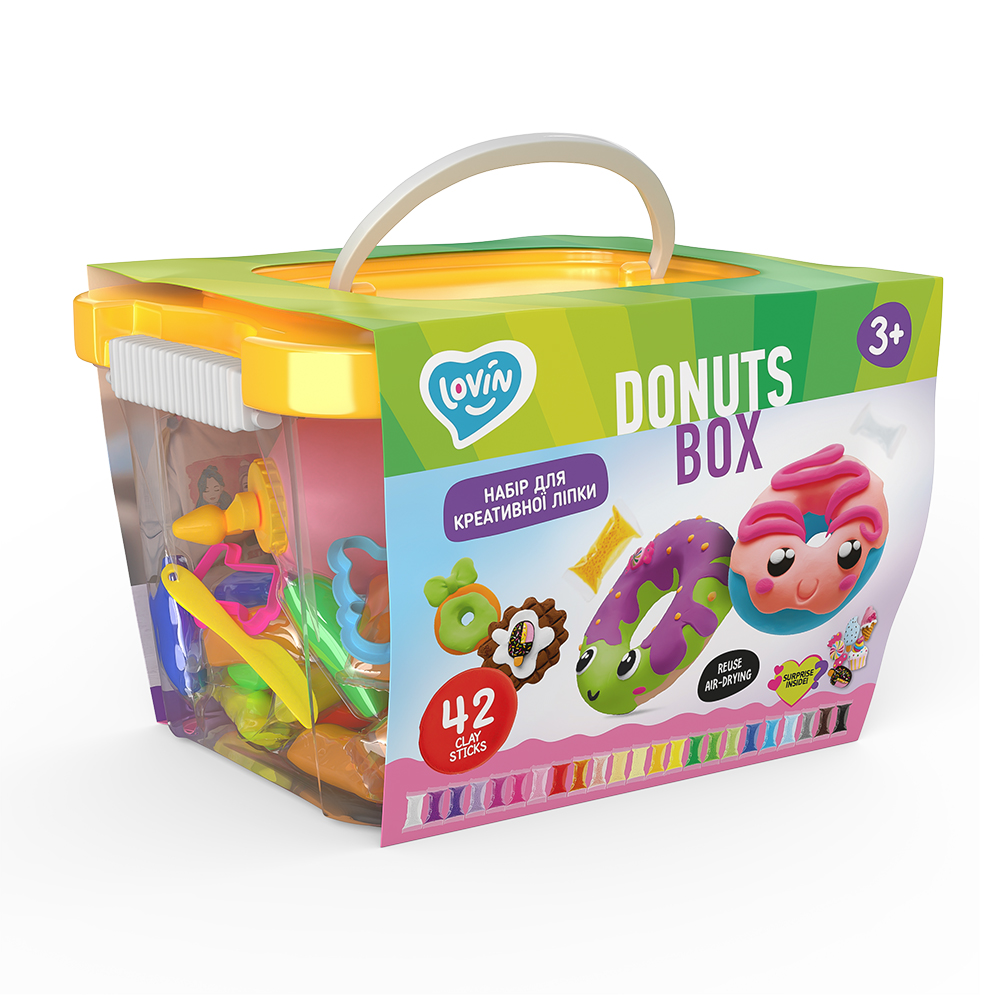 

Набір для творчості Lovin Donuts box (70109)