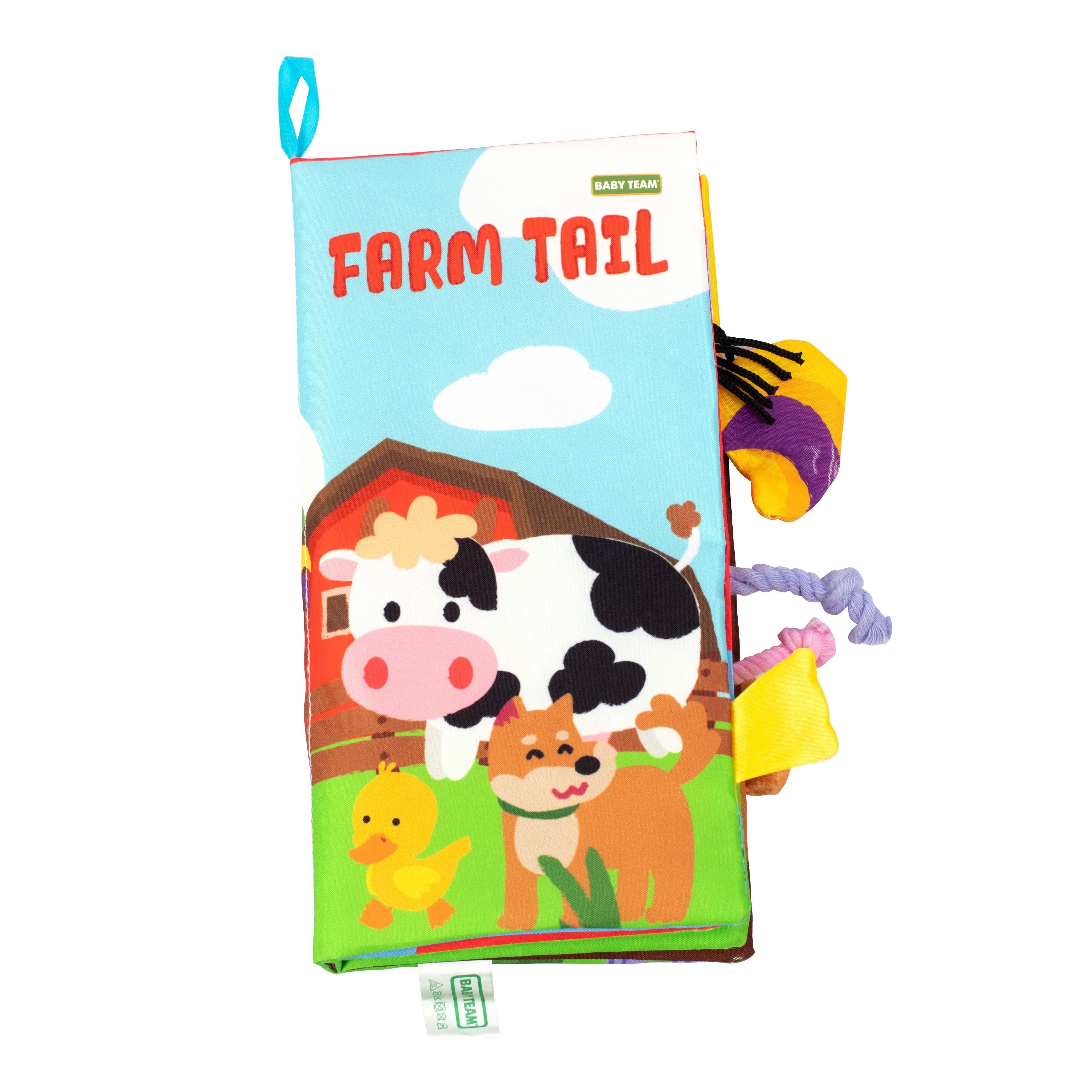 

Розвивальна книжка Baby Team Хвостики (8725)