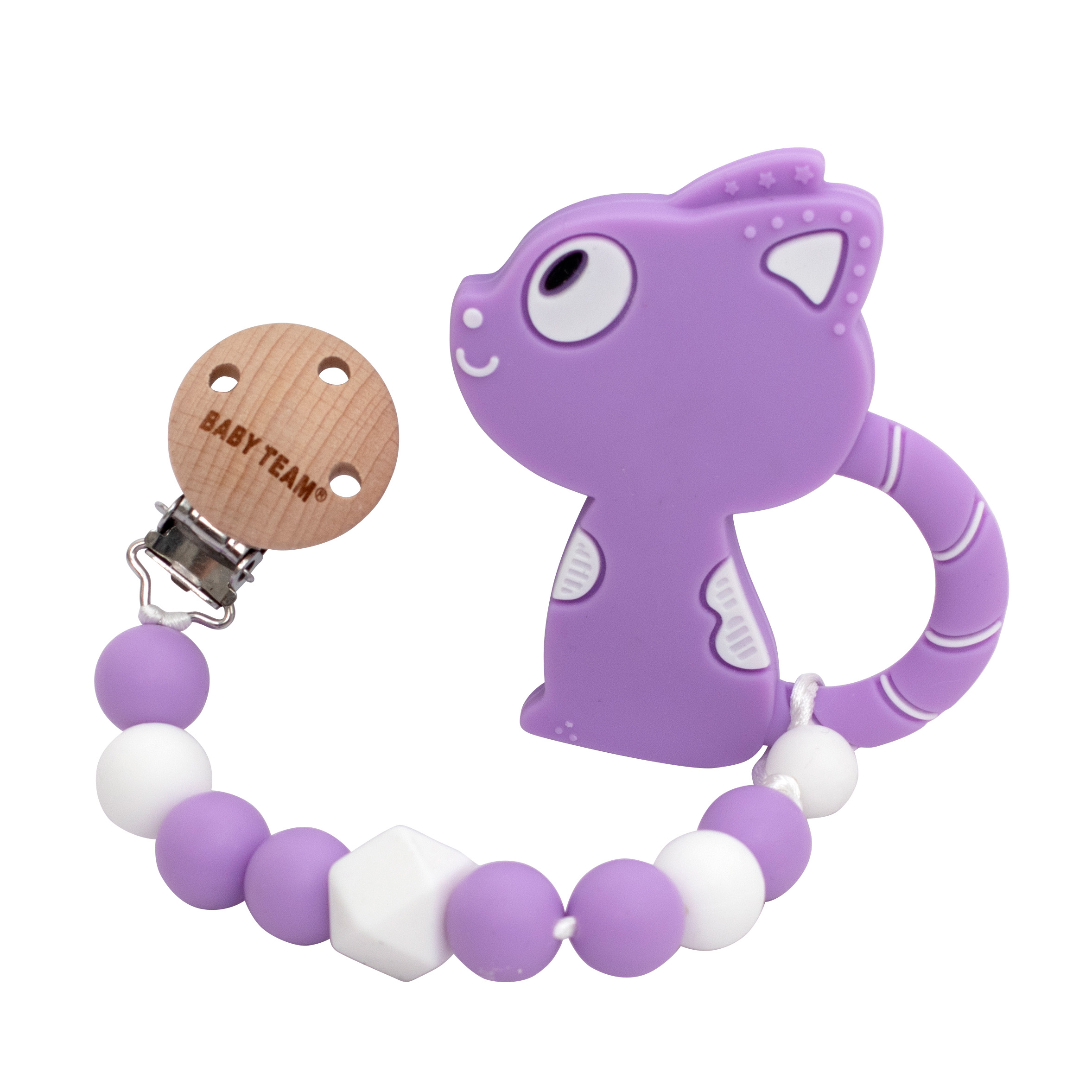 

Прорізувач Baby Team Котик з ланцюжком (4055/4055-1)