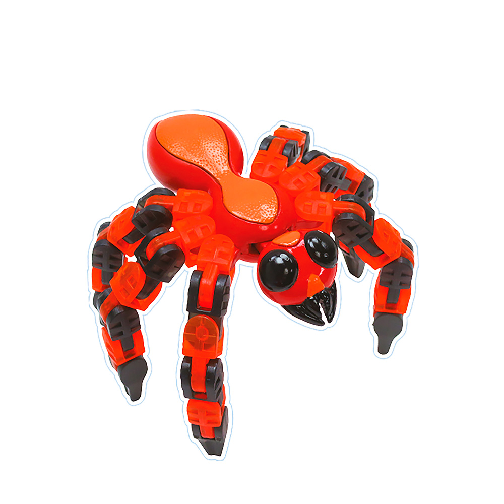 Акція на Фігурка Klixx Creaturez Fidget Вогняна мураха червоно-блакитна (KX120_B) від Будинок іграшок