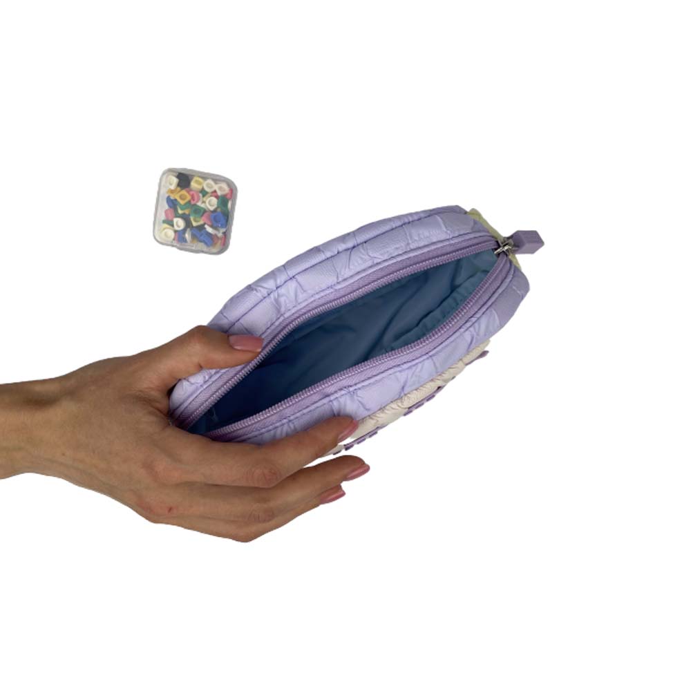Акция на Пенал Upixel Play - Hug me Pencil Case фіолетово-молочний (UB009-A) от Будинок іграшок