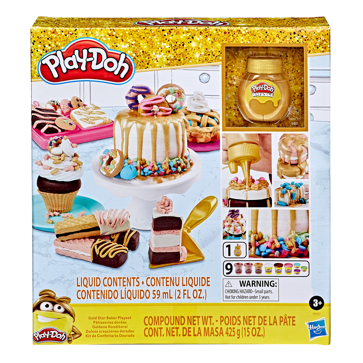 Акція на Набір для творчості Play-Doh Золотий пекар (E9437) від Будинок іграшок