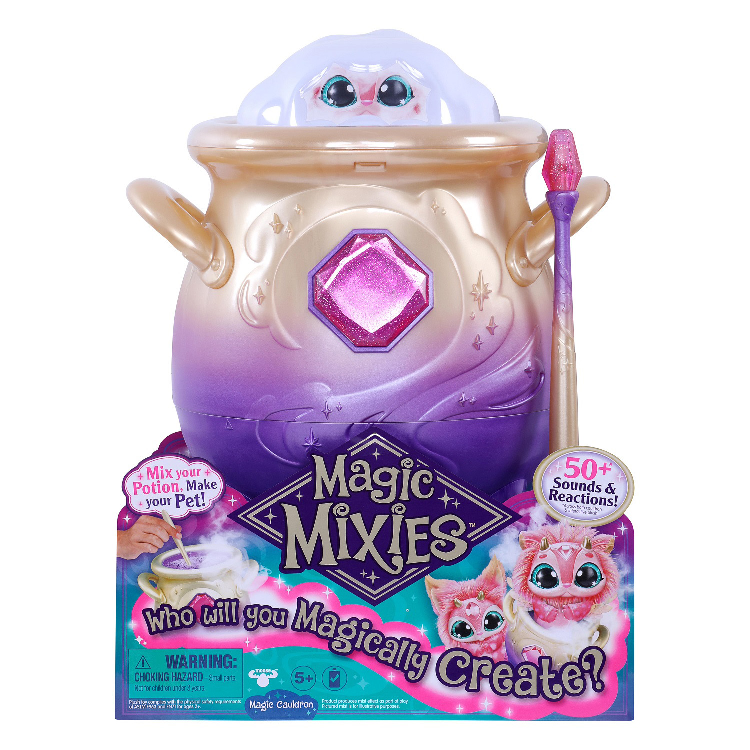 

Ігровий набір Magic Mixies Чарівний казанок рожевий (122584)