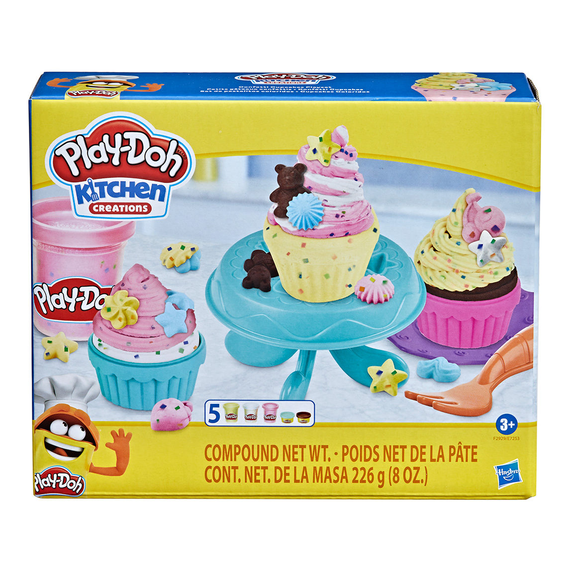

Набір для творчості Play-Doh Kitchen Creations Тістечка (E7253/F2929)