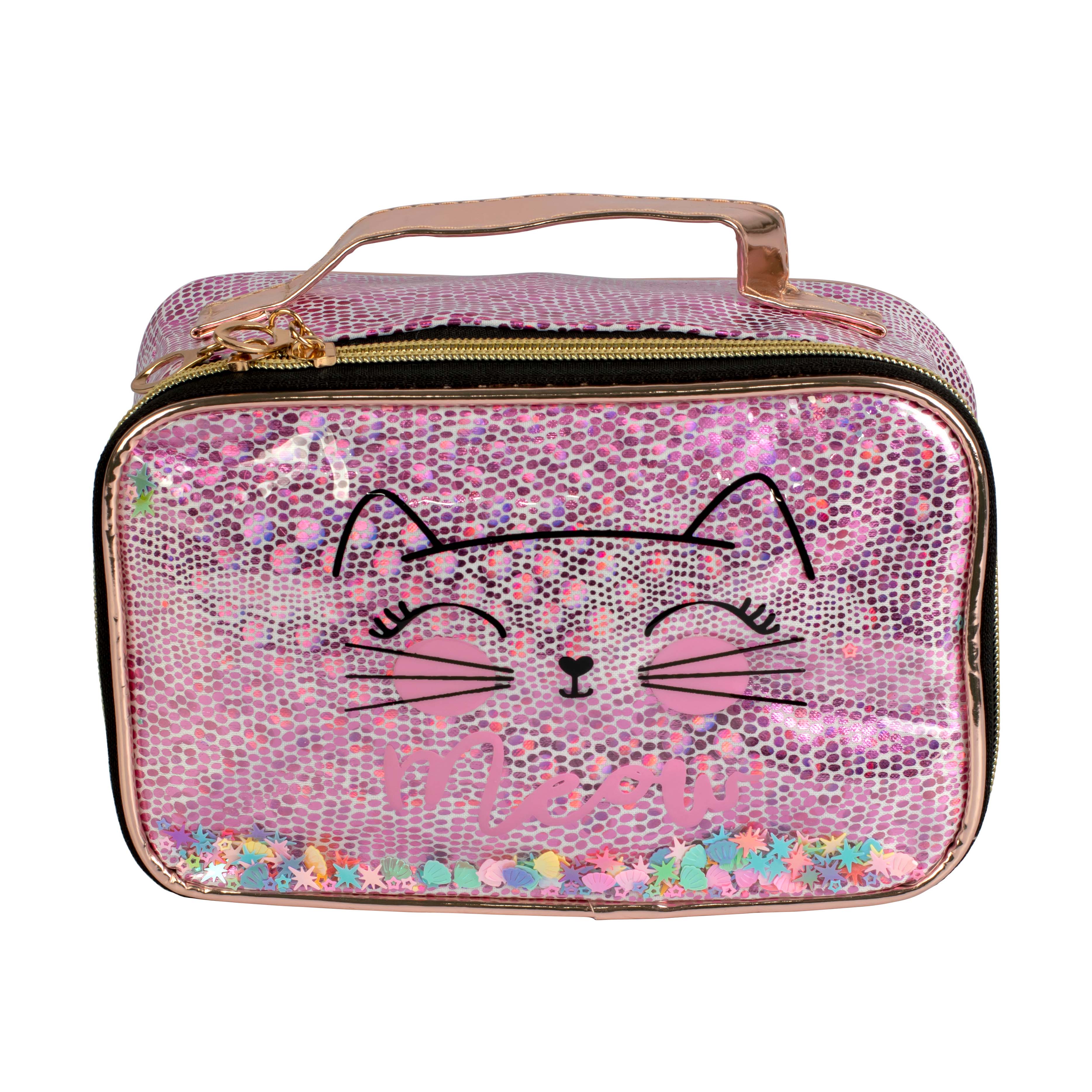 

​Косметичка Lukky Киця з конфетті (T21398)