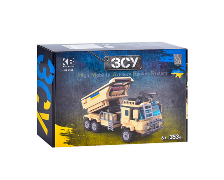 

Конструктор Limo toy Військова техніка Himars 353 деталі (KB 1103)