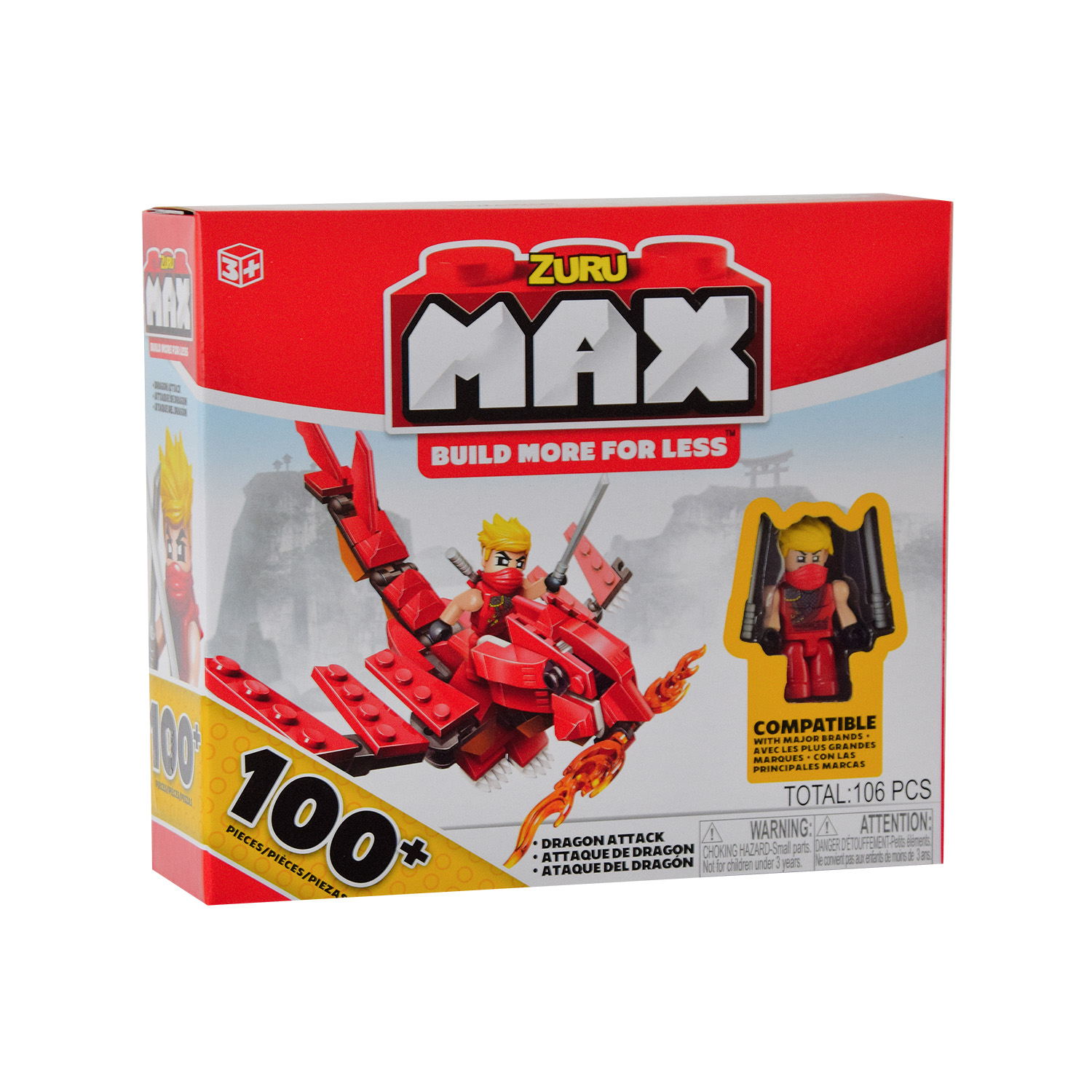 Акция на Конструктор Zuru Max у коробці 105 деталей (8379) от Будинок іграшок