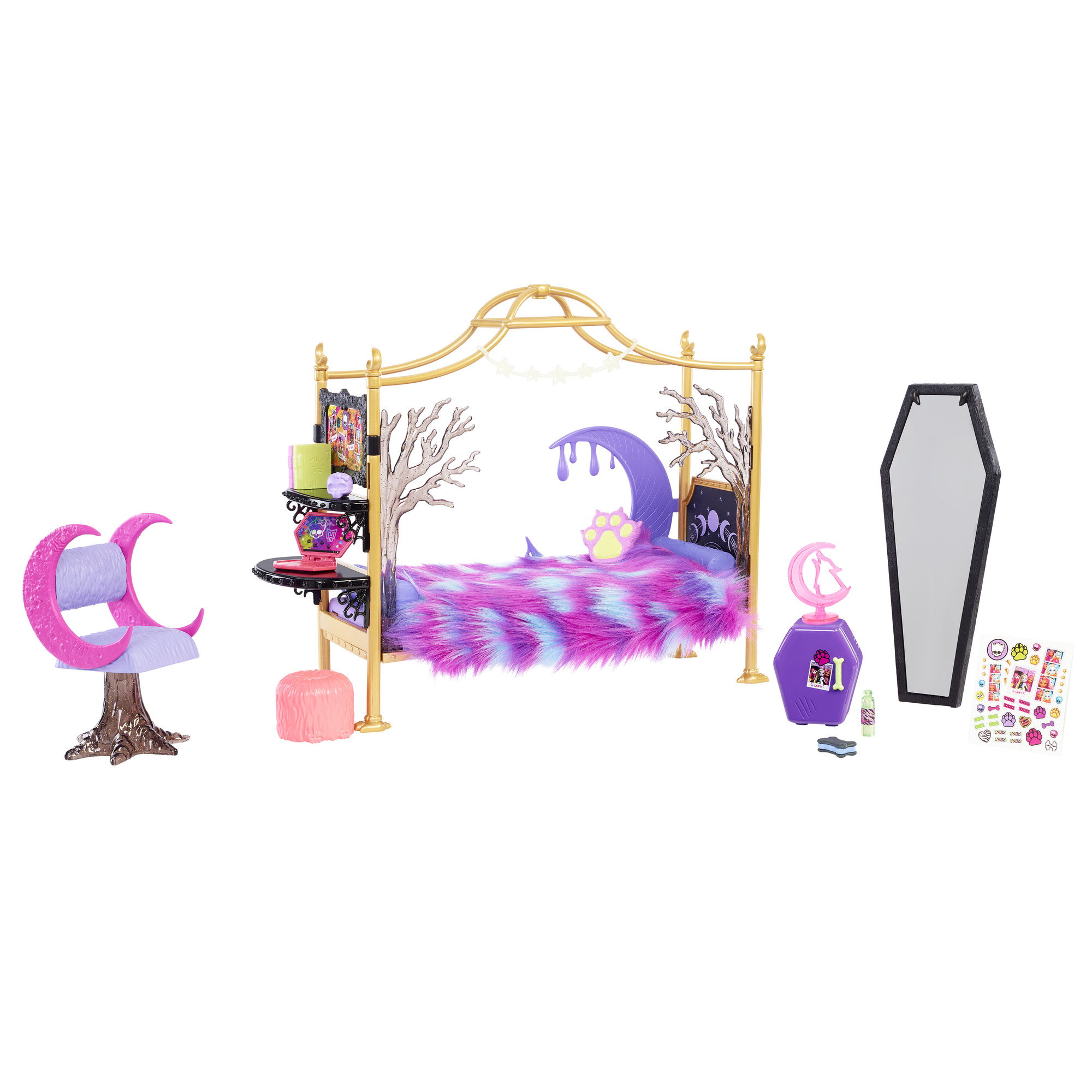

Ігровий набір Monster High Моторошна кімната Клодін (HHK64)