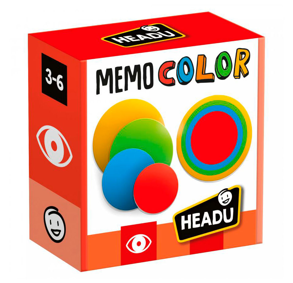 

Розвиваюча гра Headu Мемо кольори (MU51289)