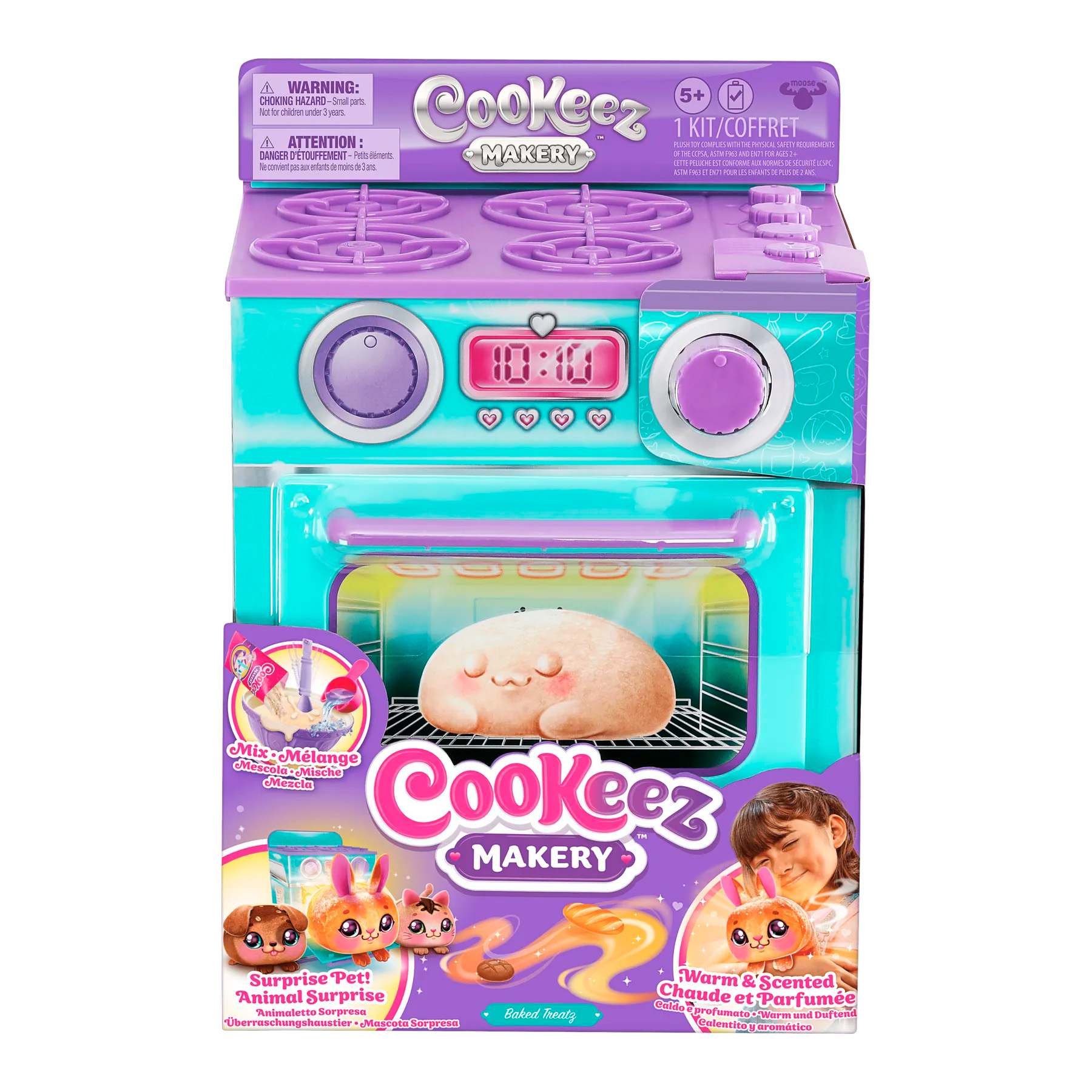 Акция на Інтерактивна іграшка Cookies makery Магічна пекарня Паляниця (23501) от Будинок іграшок
