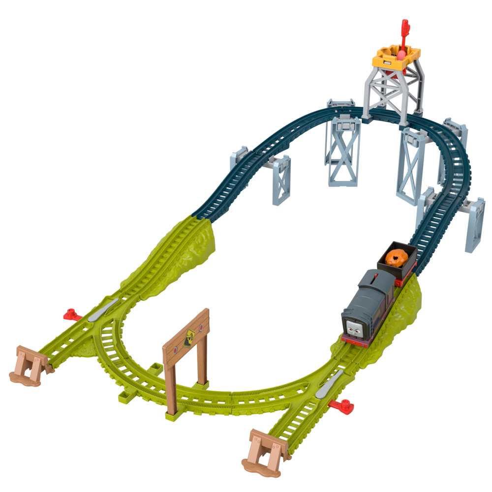 

Ігровий набір Thomas and Friends Motorized Незабутні пригоди на острові Diesel's Cargo drop (HGY78/HPN59)