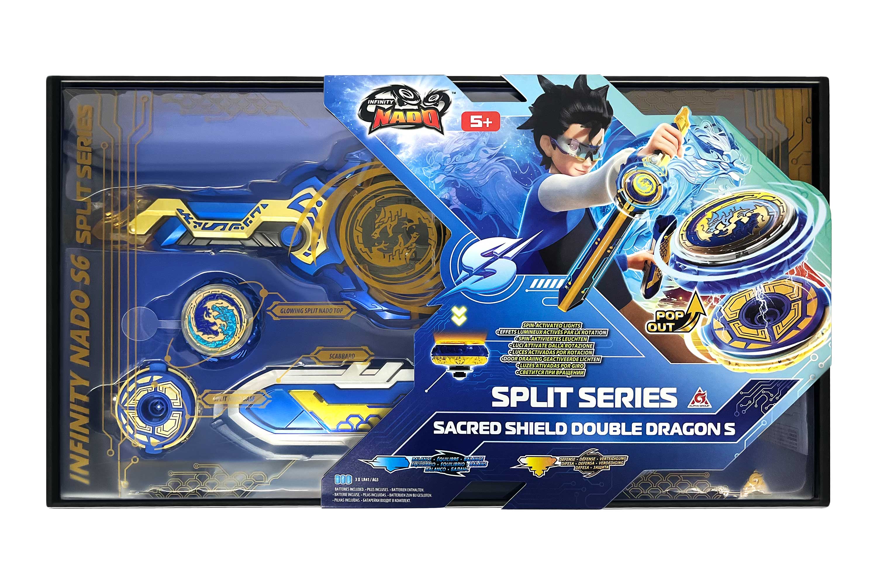 

Дзиґа Infinity Nado VI Split series Sacred shield double dragon S (EU654141)