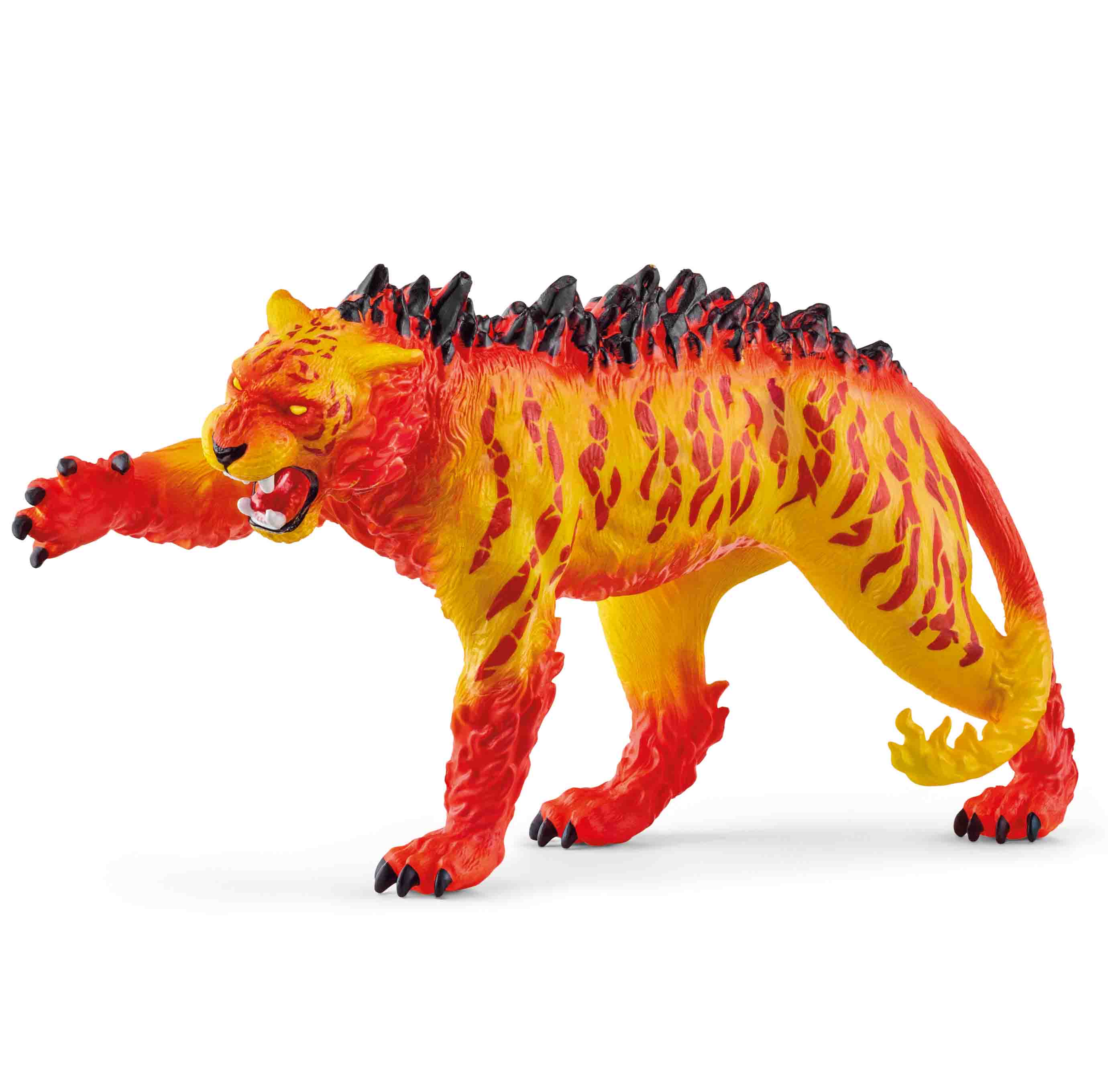 Акція на Ігрова фігурка Schleich Лавовий тигр (70148) від Будинок іграшок
