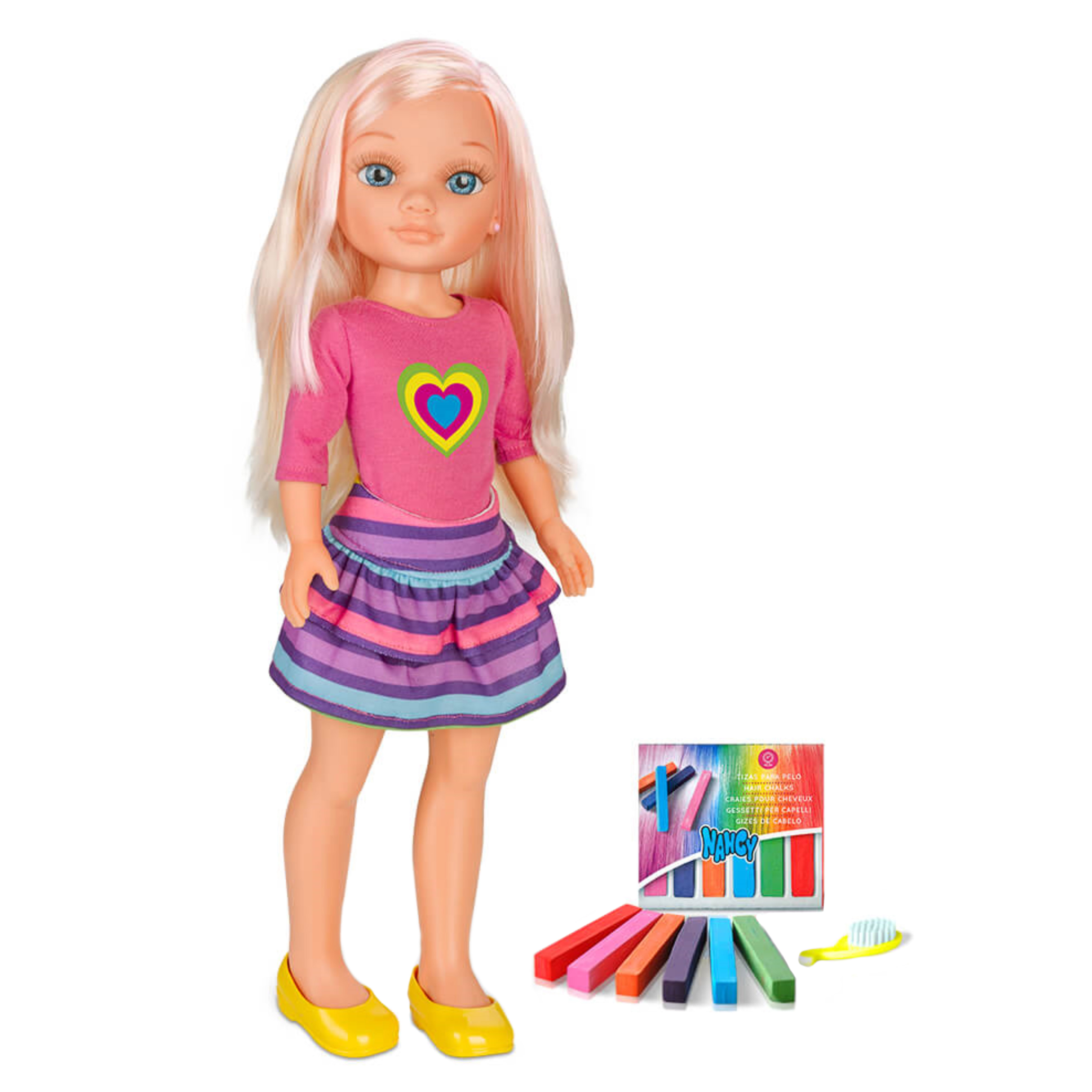 Акція на Лялька Nancy Ненсі з кольоровою крейдою (700013865) від Будинок іграшок