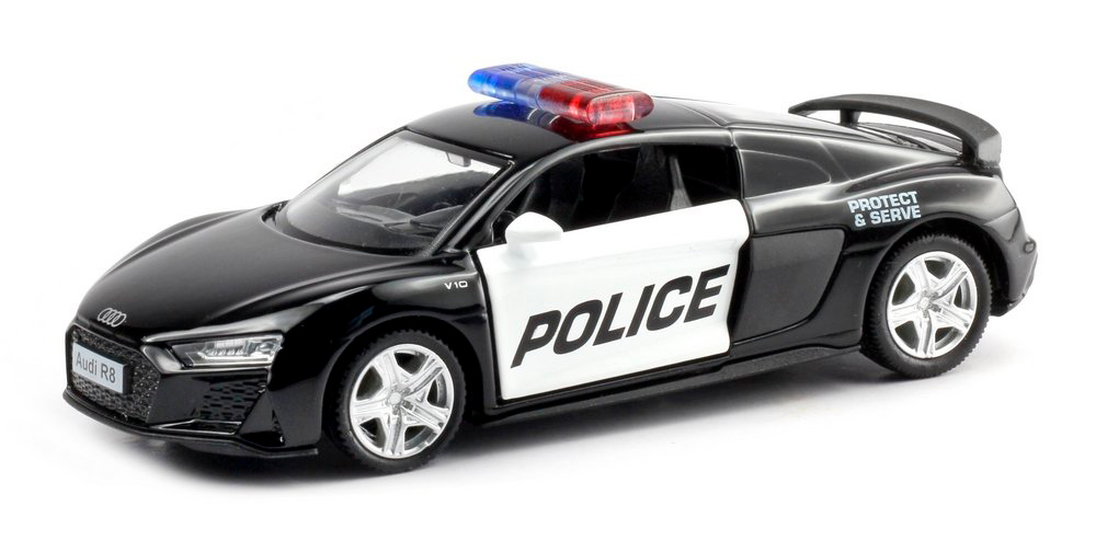 

Автомодель Uni-Fortune Audi R8 Coupe 2019 Police Car (554046P)