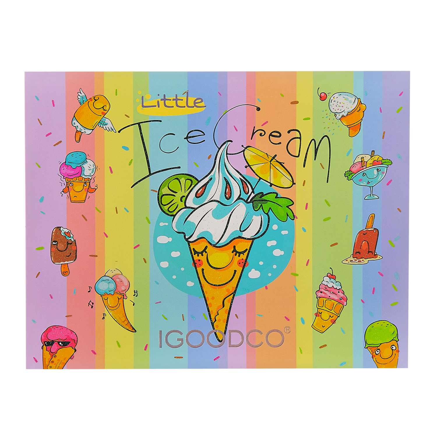 

Палетка тіней Shantou Jinxing Igoodco Icecream (LK5106)