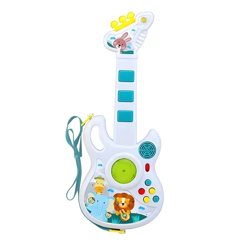 Акція на Музична іграшка Shantou Jinxing Гітара-орган (847BS) від Будинок іграшок