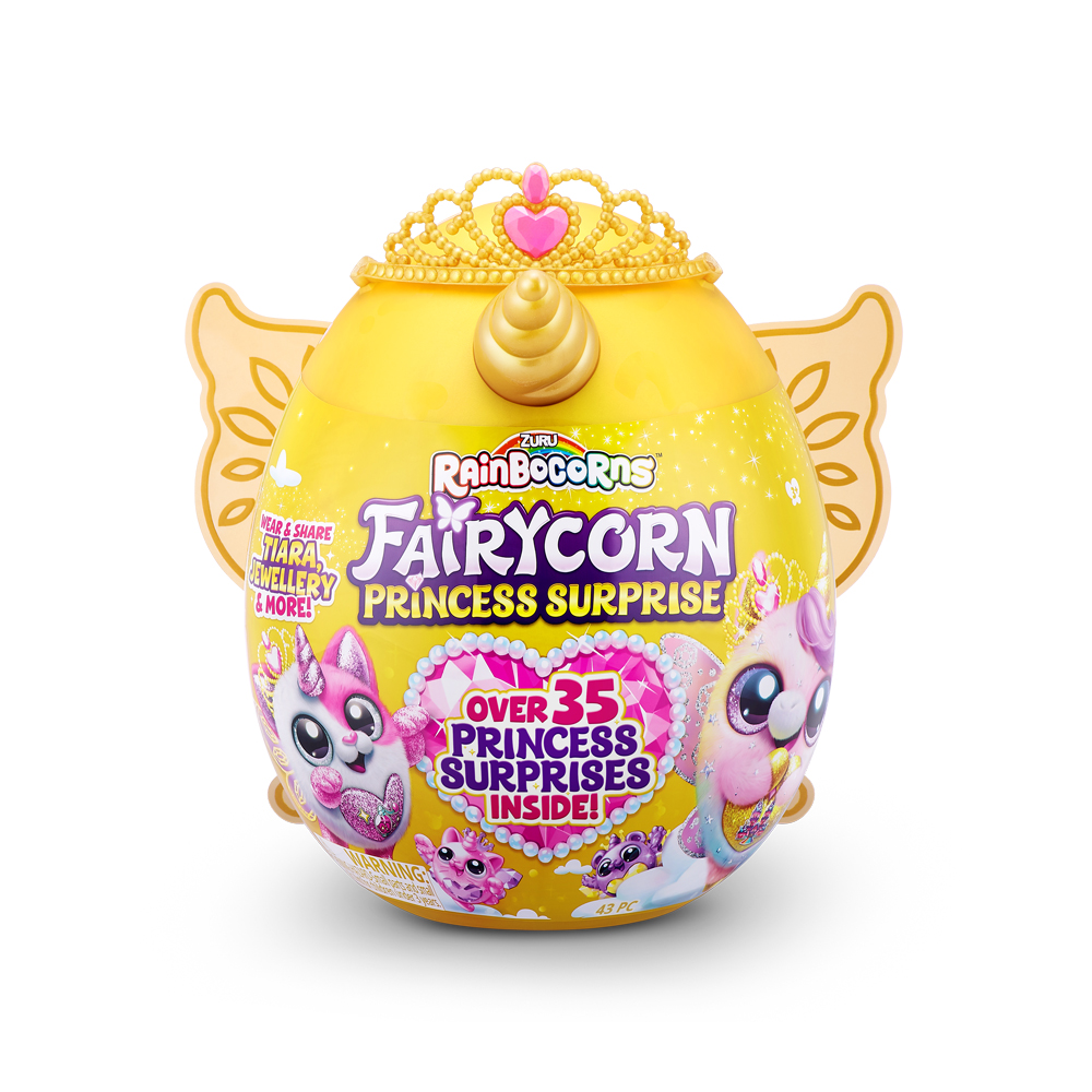 Акція на М'яка іграшка-сюрприз Rainbocorn-B Fairycorn princess (9281B) від Будинок іграшок