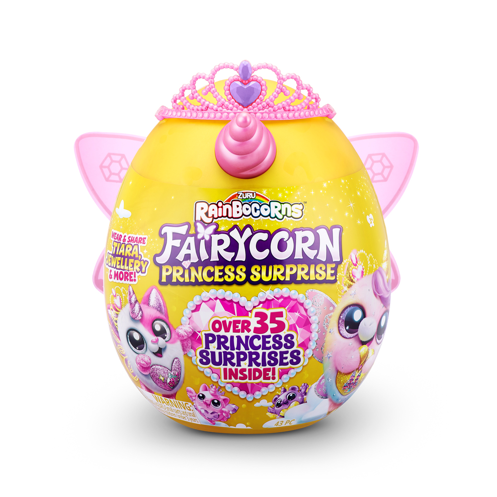 Акція на М'яка іграшка-сюрприз Rainbocorn-D Fairycorn princess (9281D) від Будинок іграшок