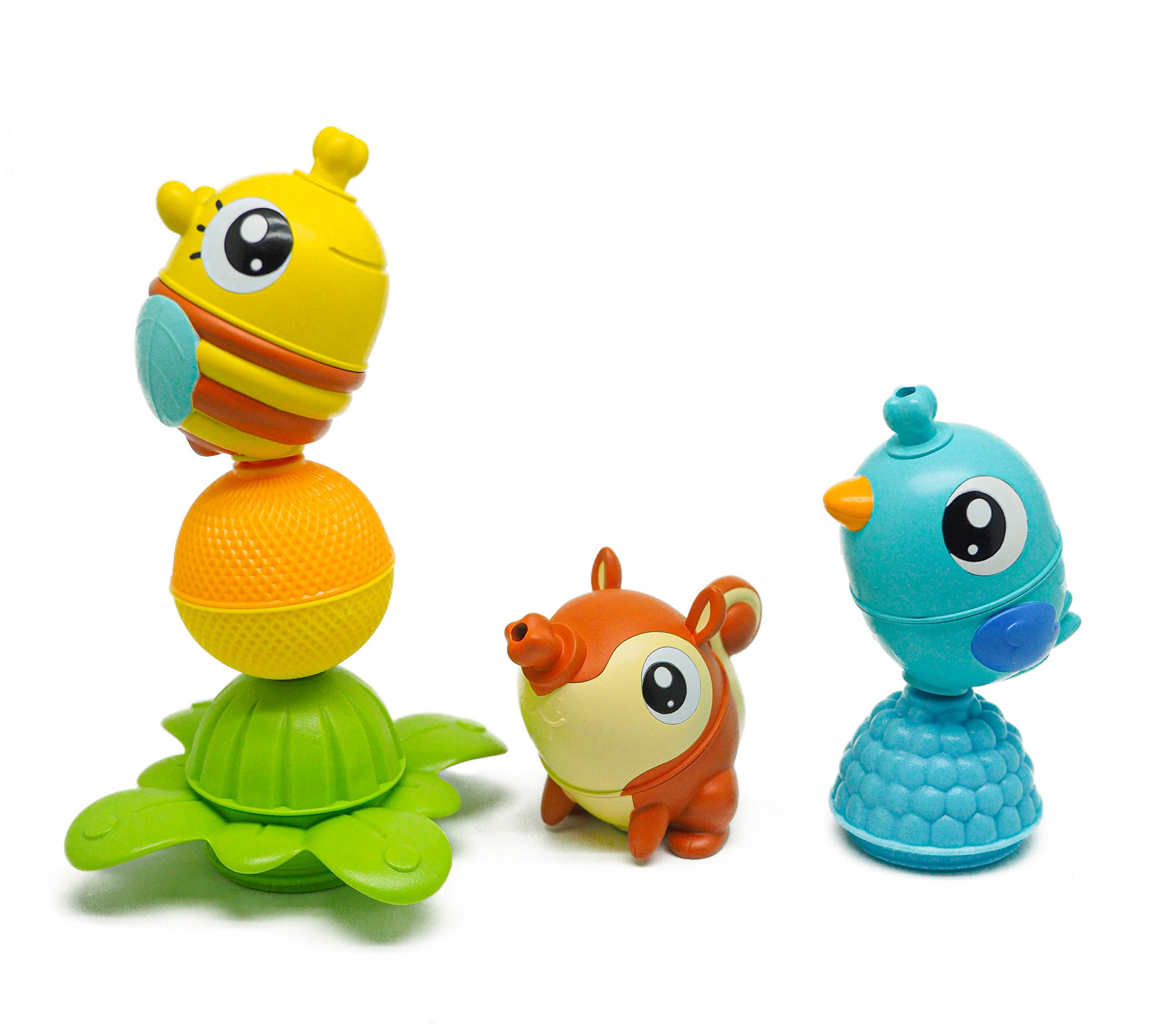 Акция на Розвиваюча іграшка Lalaboom Текстурні намистини-тваринки (BL220) от Будинок іграшок