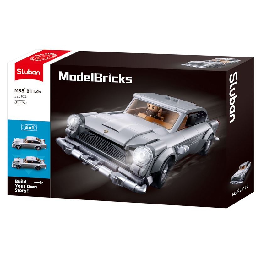 

Конструктор Sluban Model Bricks Спортивний автомобіль (M38-B1125)