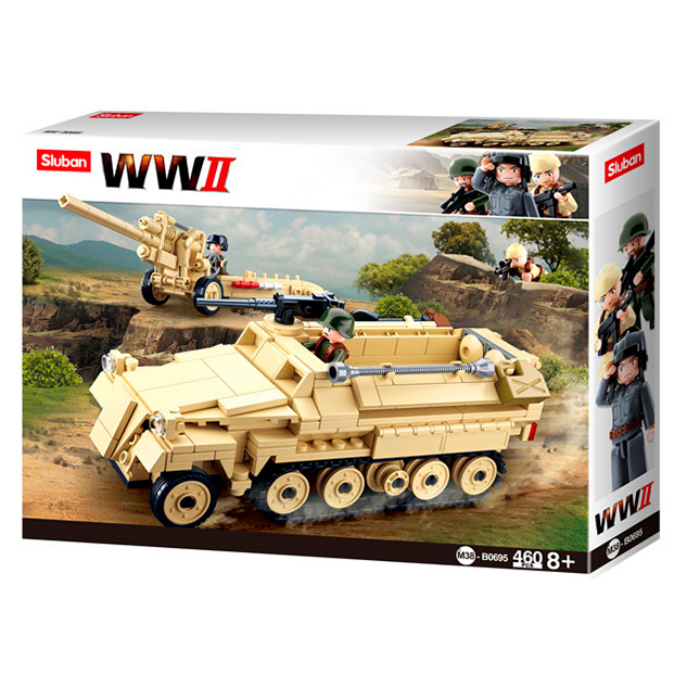 

Конструктор Sluban German Half-track (M38-B0695)