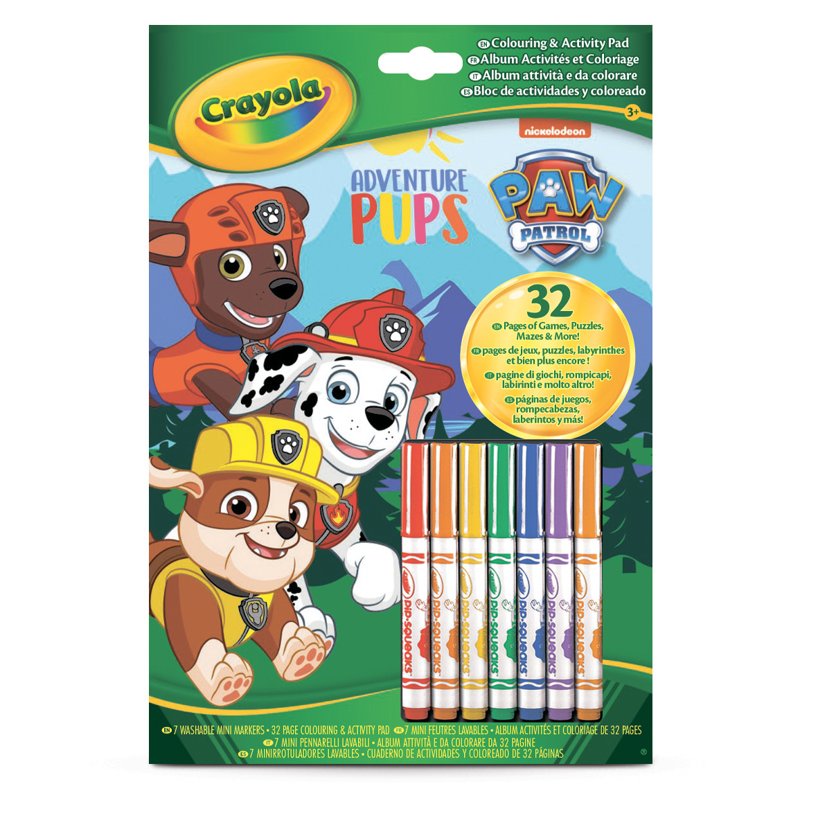 

Розмальовка Crayola Paw Patrol (04-6918-M)
