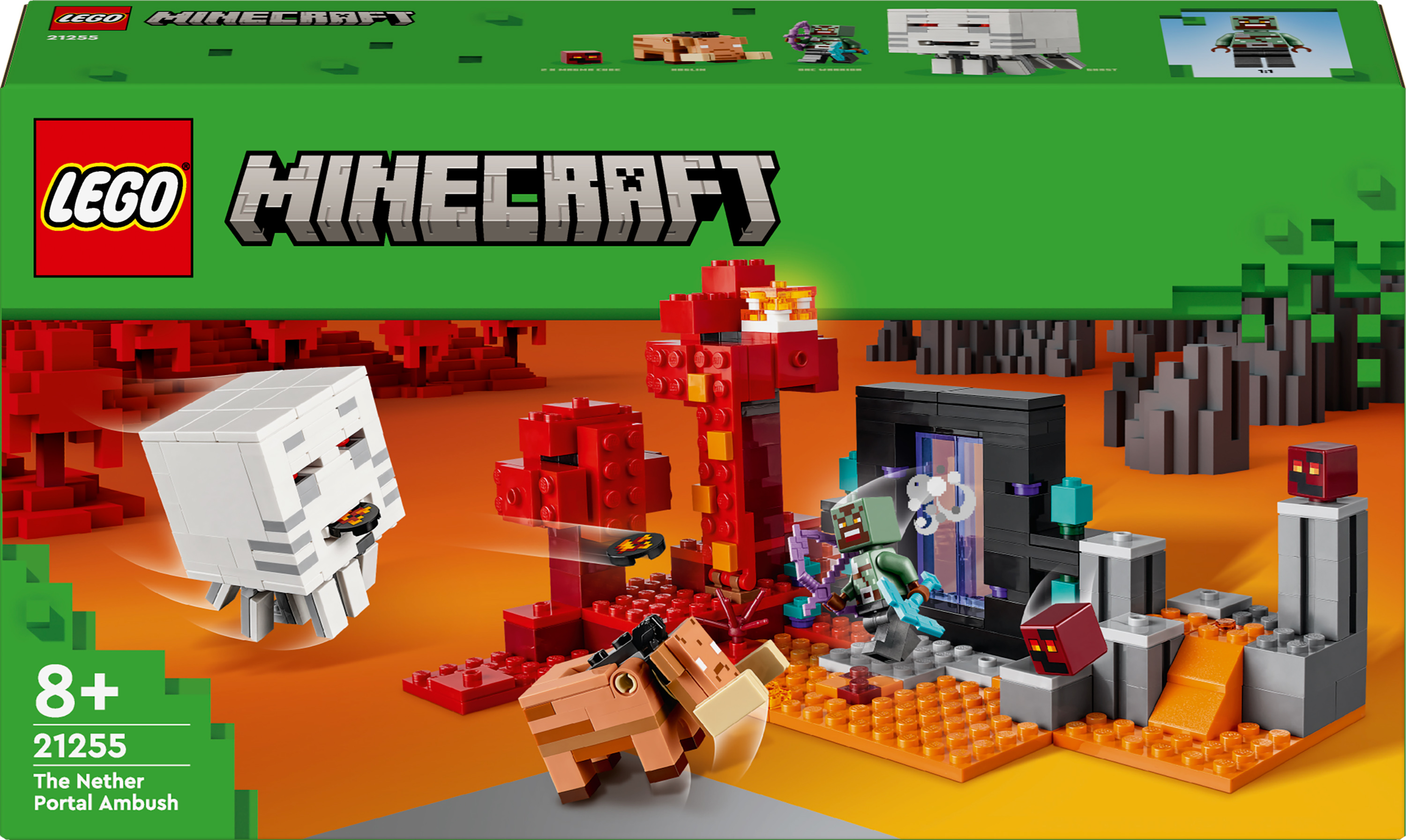 Конструктор LEGO Minecraft Засідка біля порталу в Нижній світ