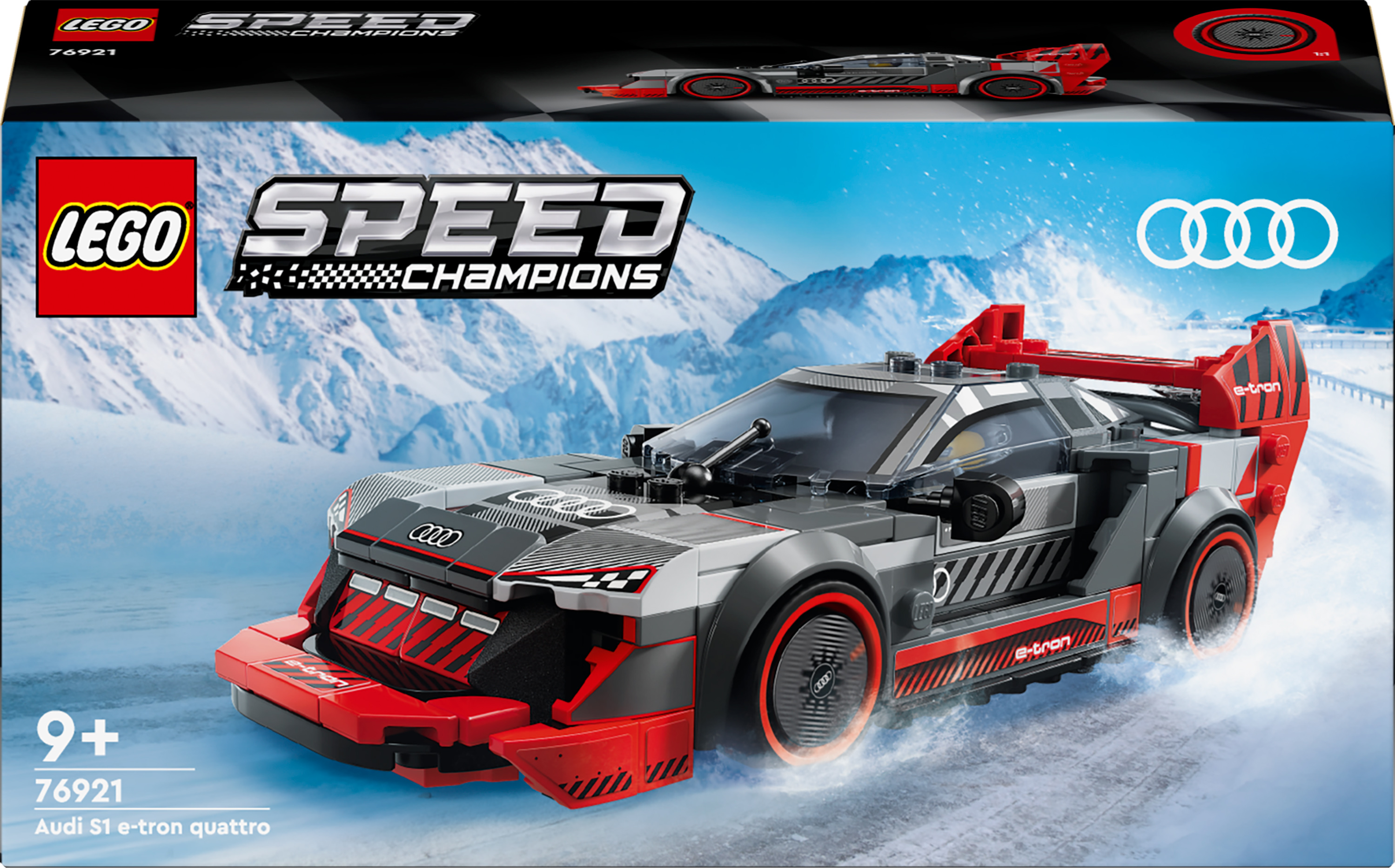 Конструктор LEGO Speed Champions Автомобиль для гонок Audi S1 e