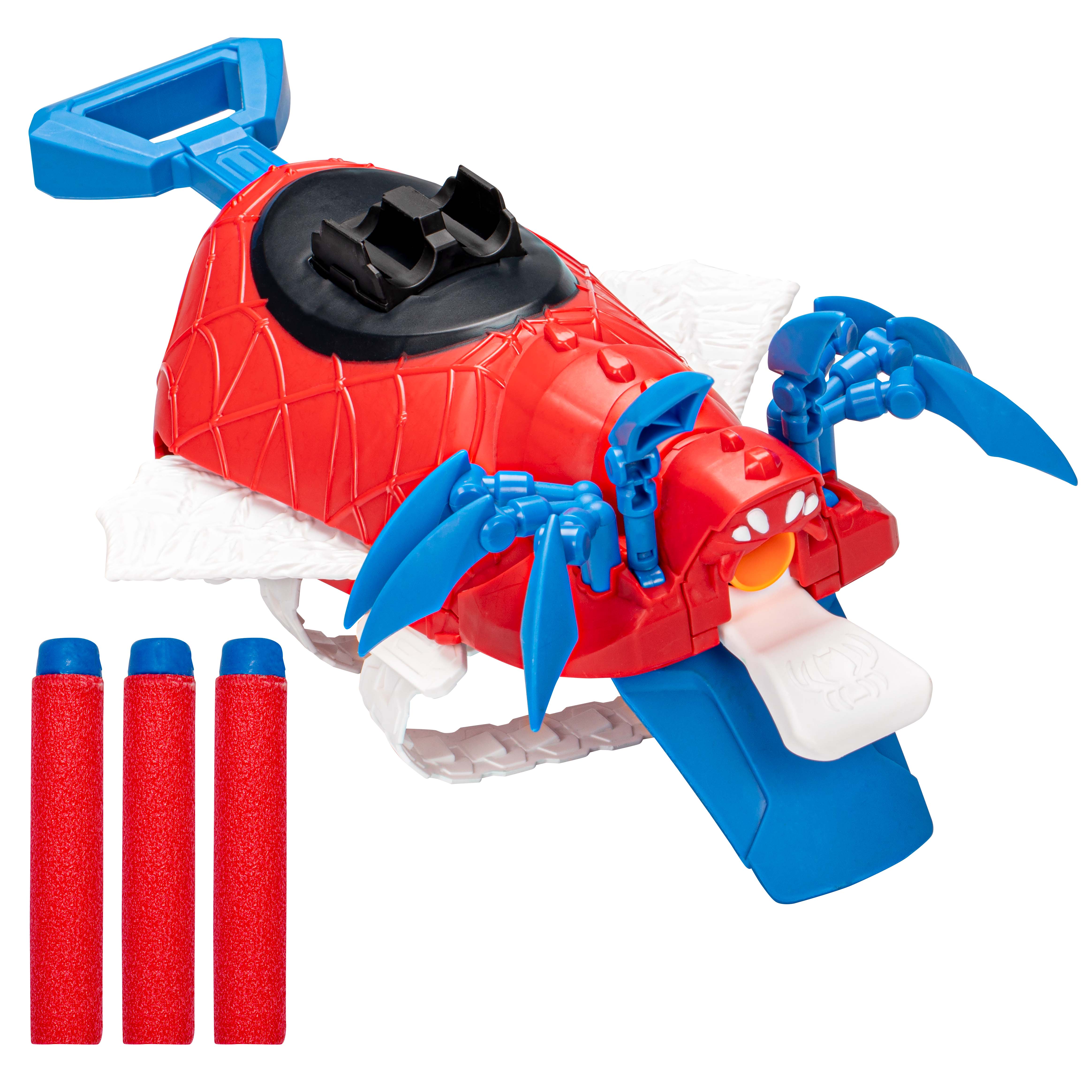 

Іграшковий бластер NERF Marvel Mech strike Людина-павук (F6597/F6677)