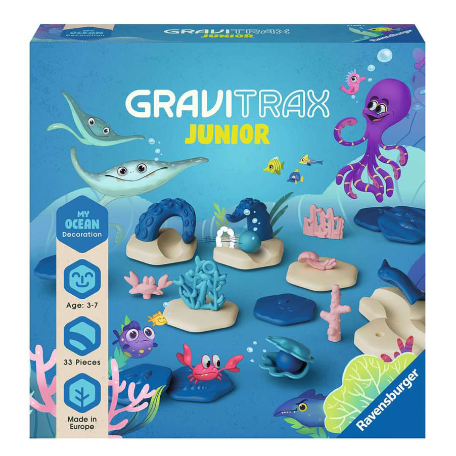 Акція на Додатковий набір Ravensburger GraviTrax Junior Ocean (27400) від Будинок іграшок