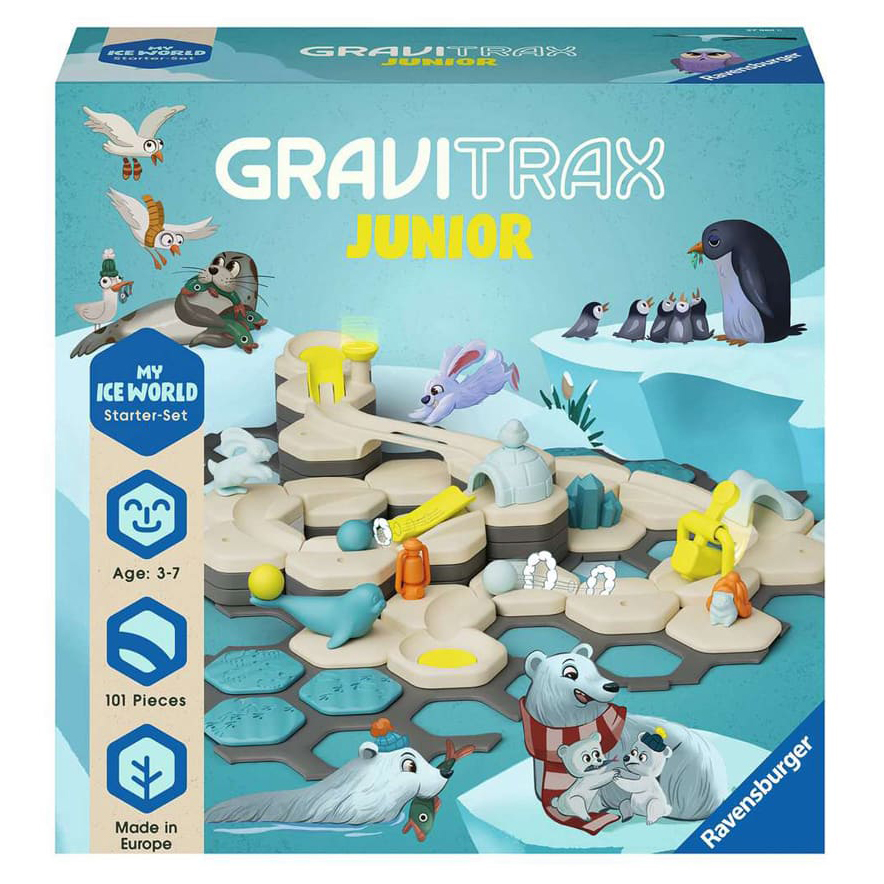Акція на Стартовий набір Ravensburger GraviTrax Junior Ice L (27060) від Будинок іграшок