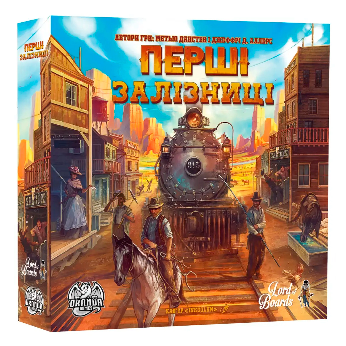 

Настільна гра Lord of Boards Перші залізниці (LOB2318UA)