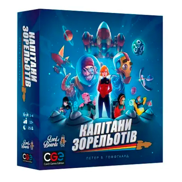 

Настільна гра Lord of Boards Капітани Зорельотів (LOB2210UA)