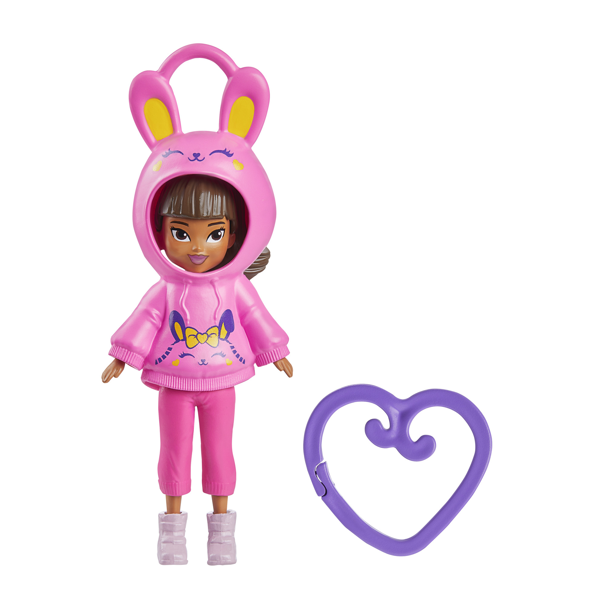 

Мінілялька Polly Pocket Зайчик у худі (HKV98/HRD63)