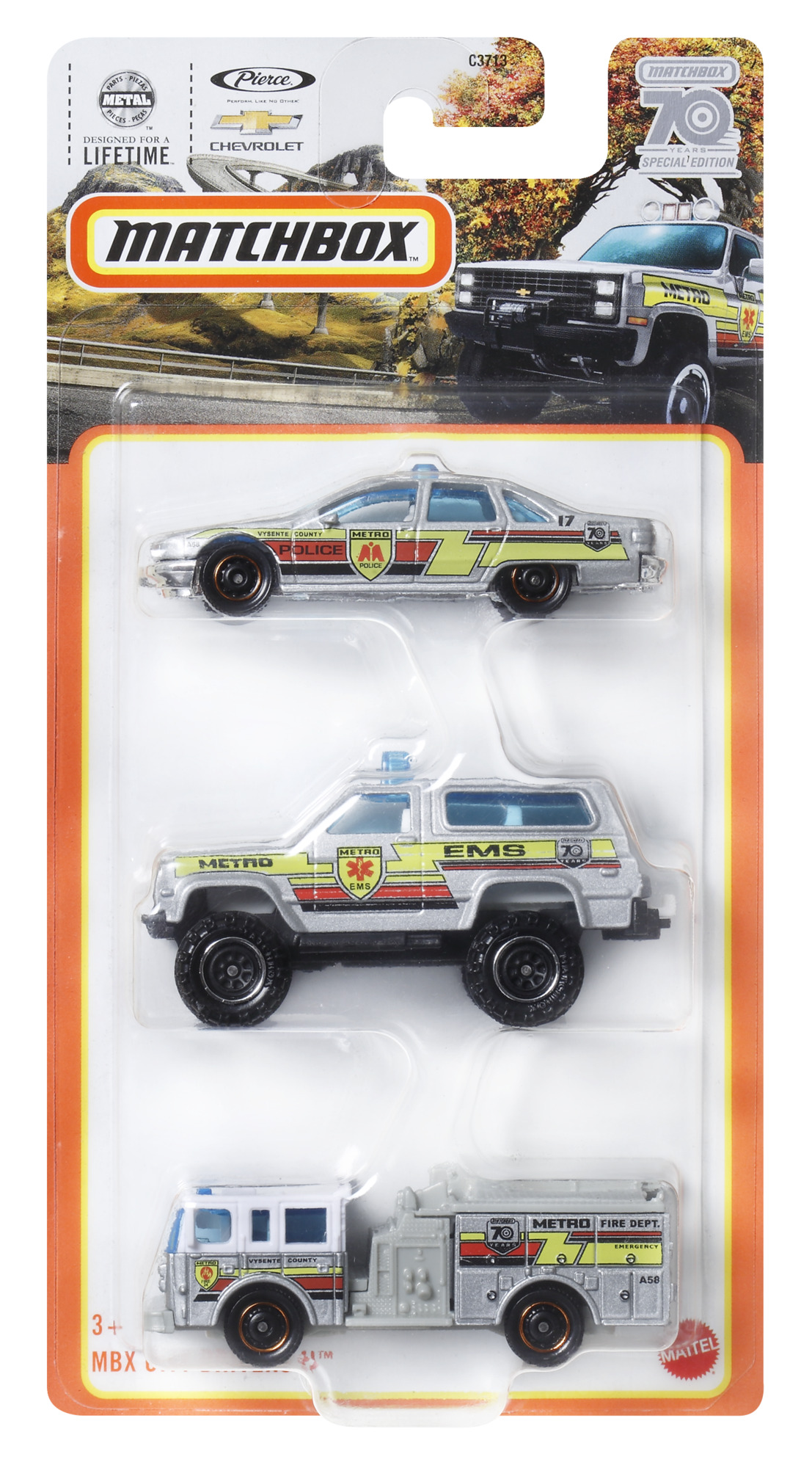 

Ігровий набір Matchbox City Drivers II (C3713/HLC09)